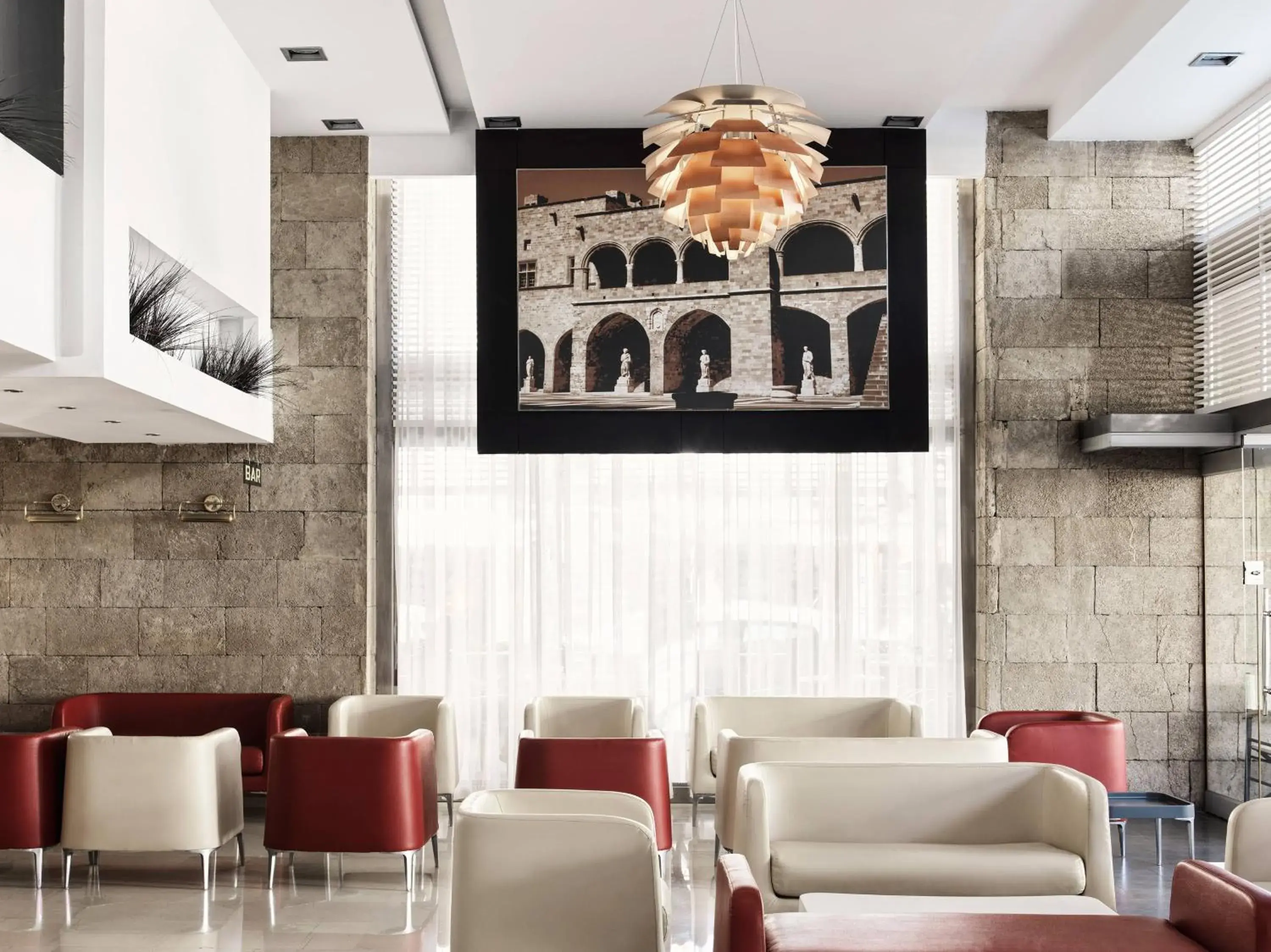 Lobby or reception, Lounge/Bar in Esperia City Hotel