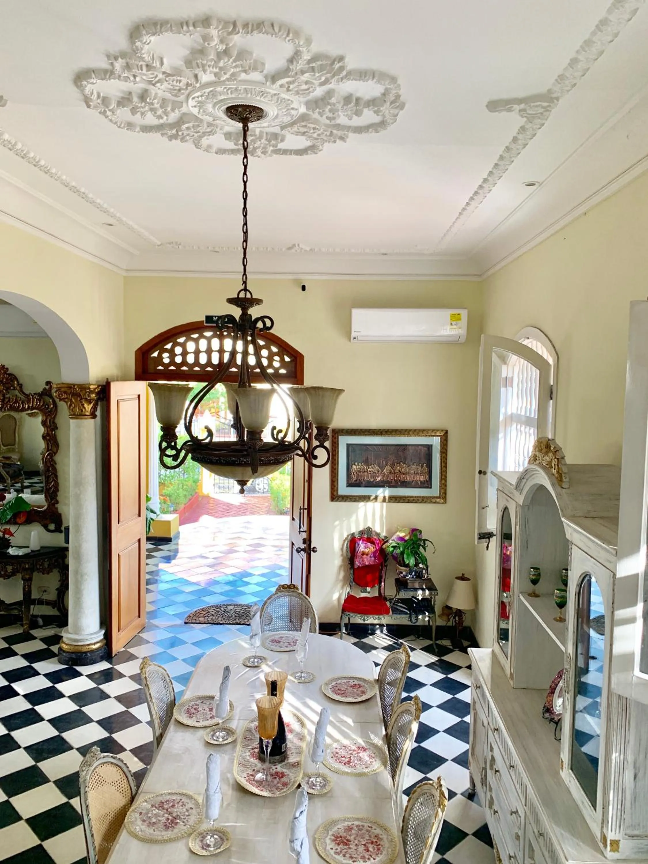 Dining area in Hotel Boutique Castillo Ines Maria