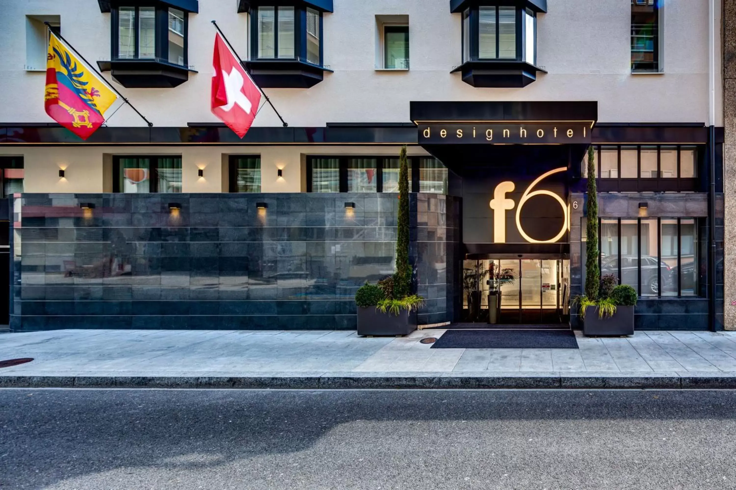 Facade/entrance in Design Hotel f6 Facade/entrance in Design Hotel f6
