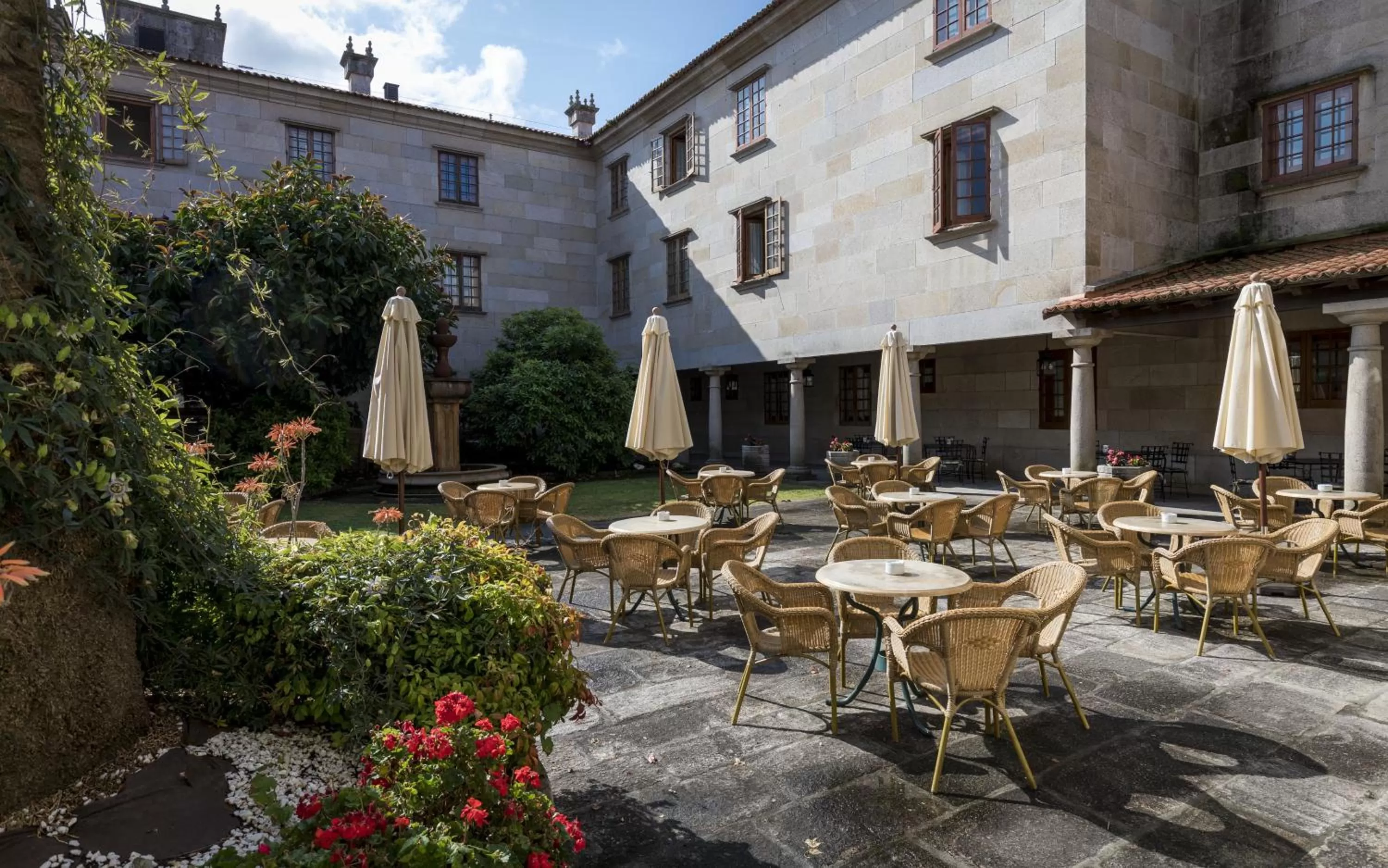 Patio in Parador de Cambados