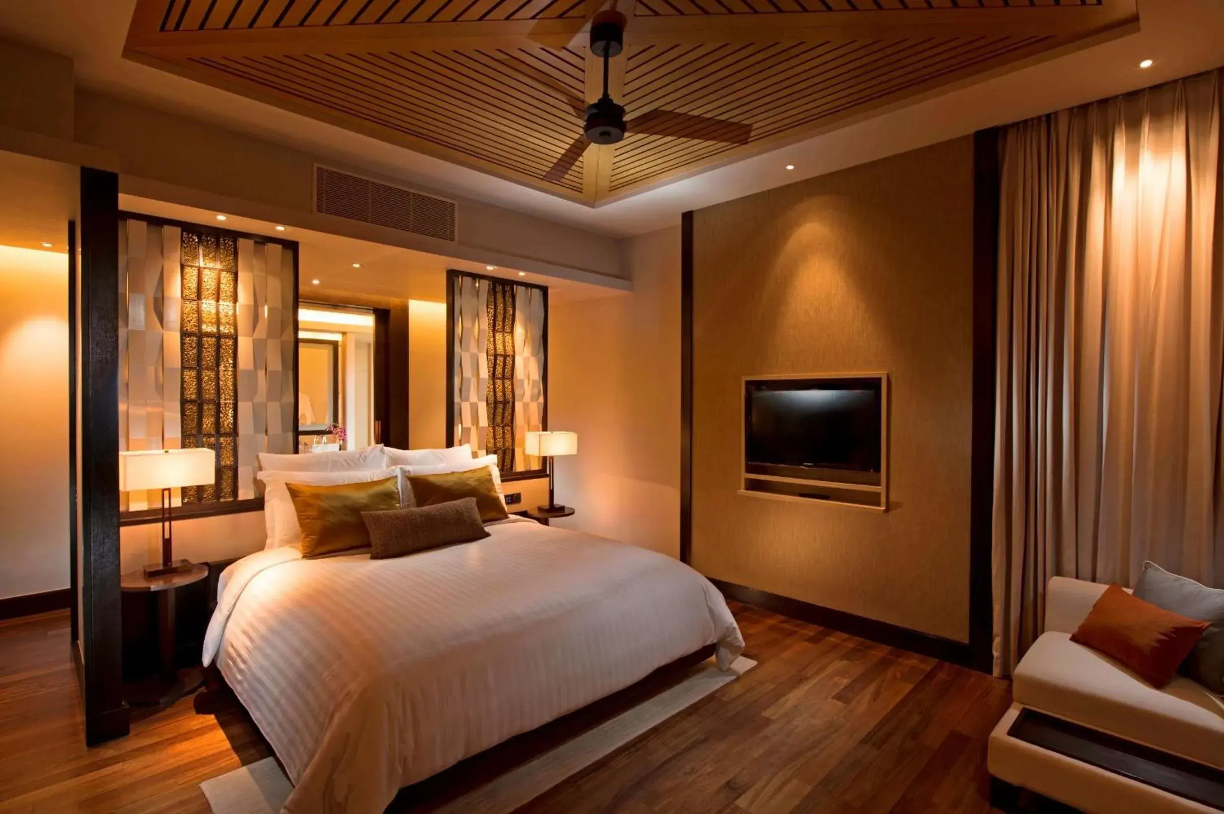 Bed in Conrad Koh Samui Residences