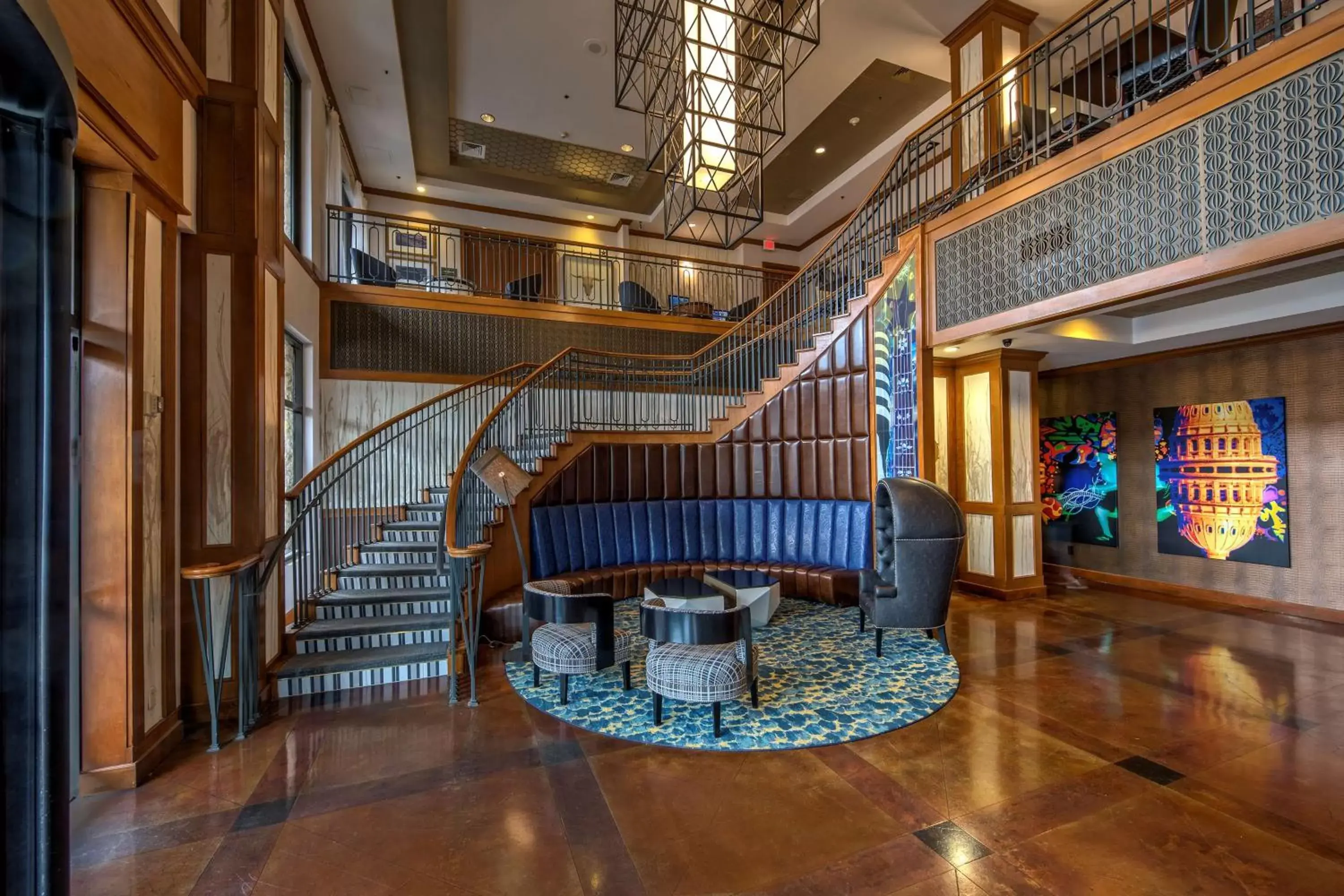 Lobby or reception in Hampton Inn & Suites Austin - Downtown Lobby or reception in Hampton Inn & Suites Austin - Downtown