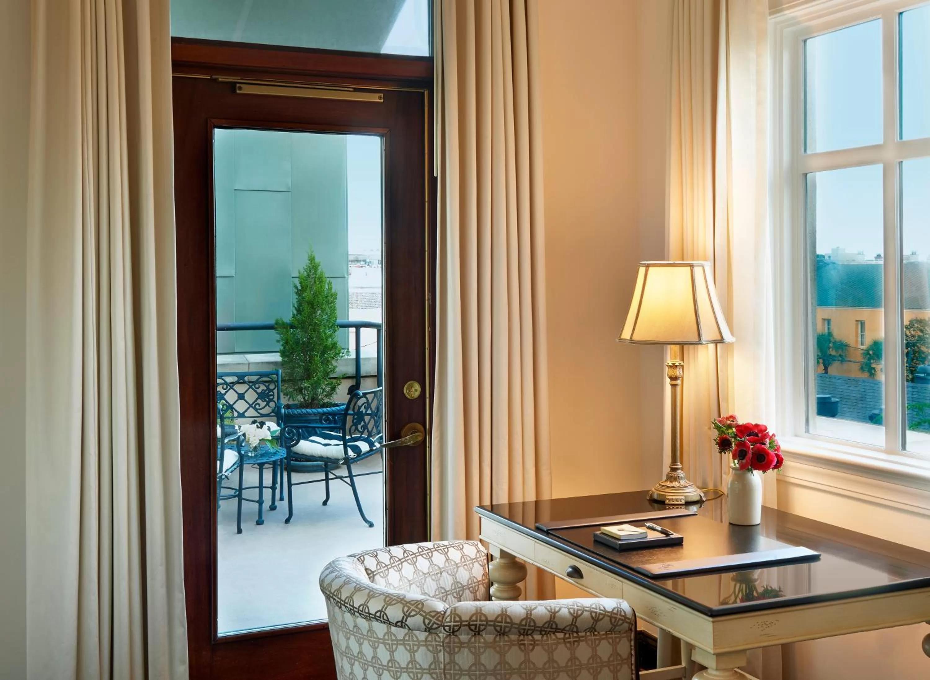 Decorative detail in French Quarter Inn