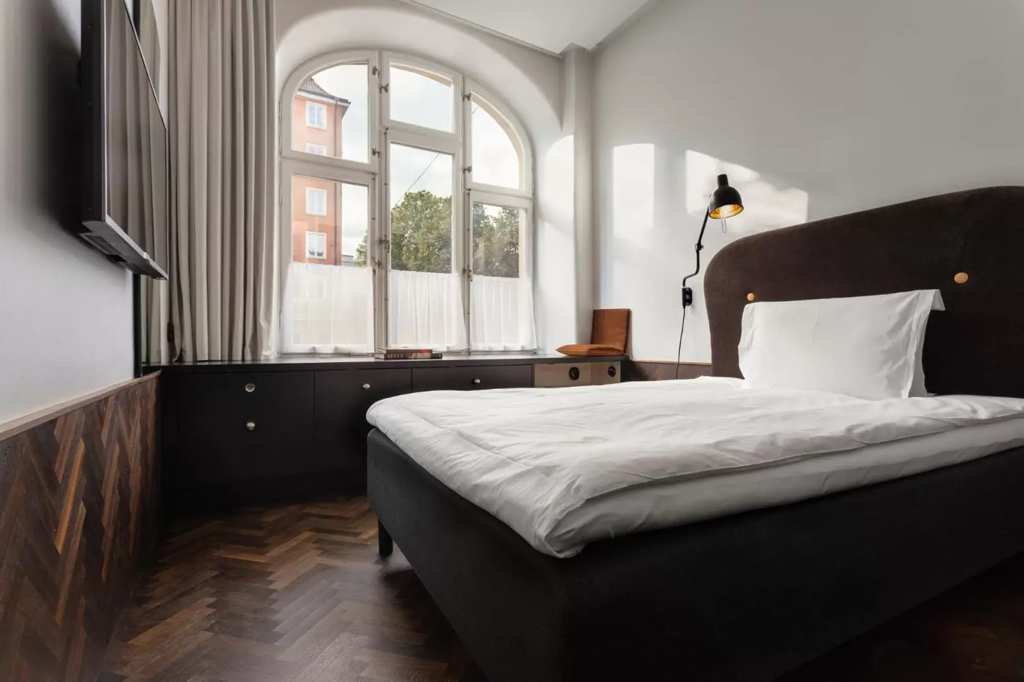 Bed in Miss Clara by Nobis, Stockholm, a Member of Design Hotels™