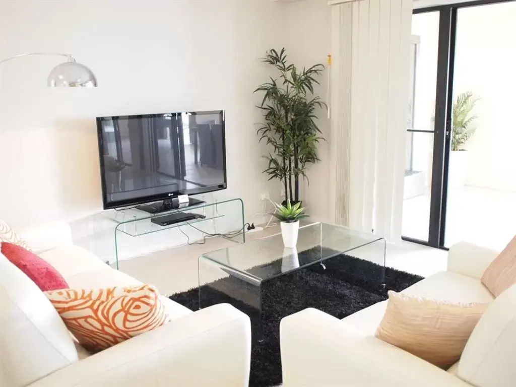 TV/Entertainment Center in Edge Apartments Cairns