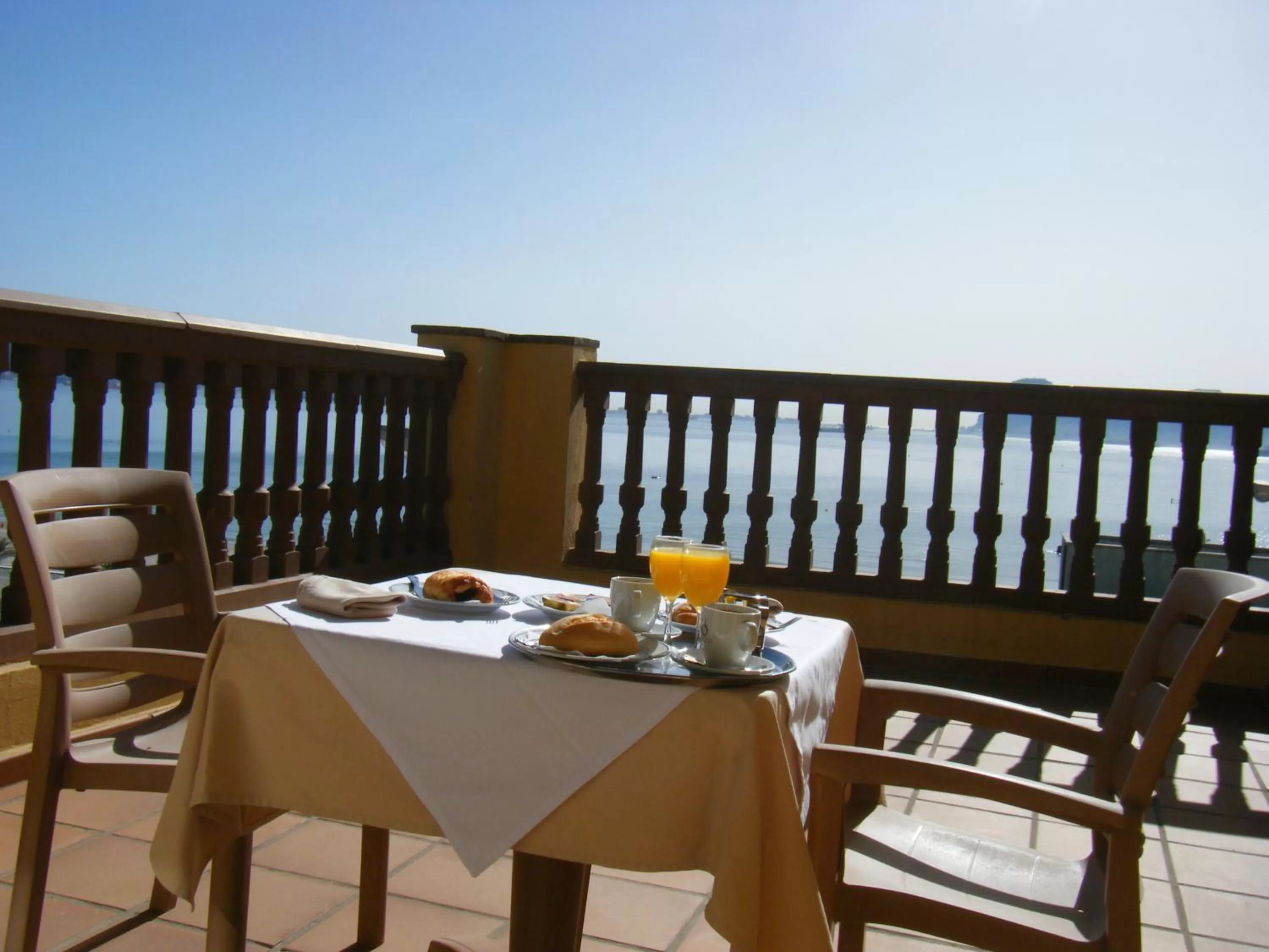 Patio in Hotel Mirador