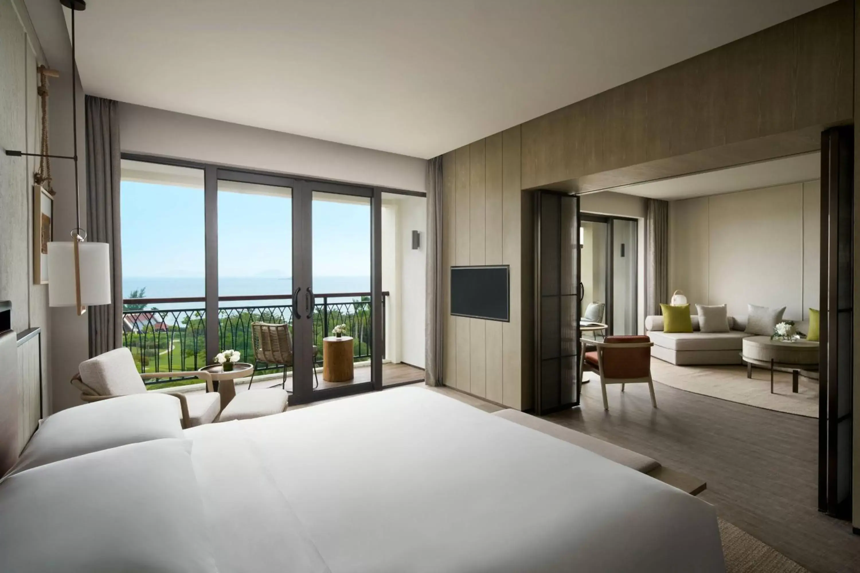 Bedroom in Sanya Marriott Yalong Bay Resort & Spa