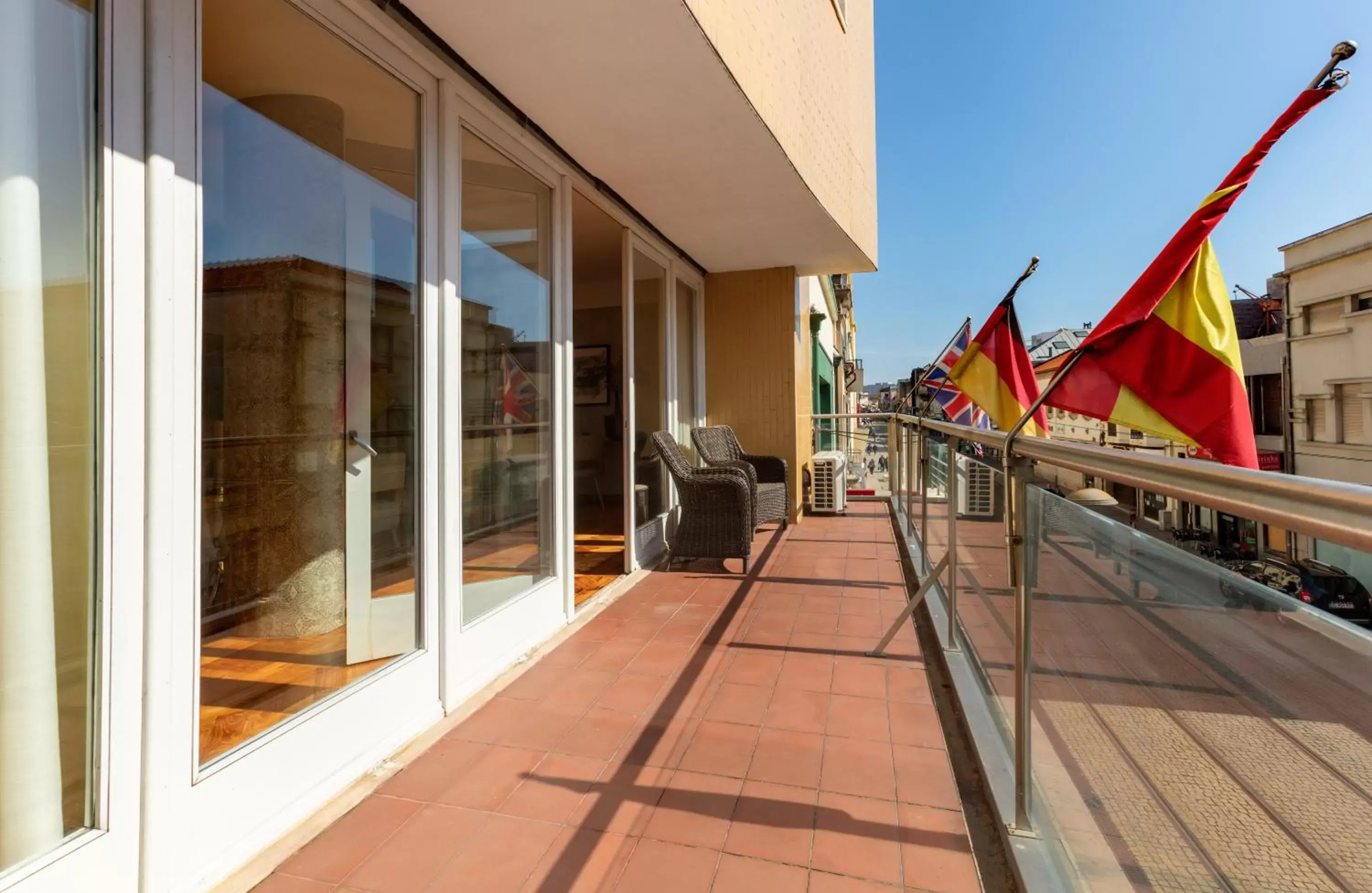 Balcony/Terrace in Hotel Porto Mar