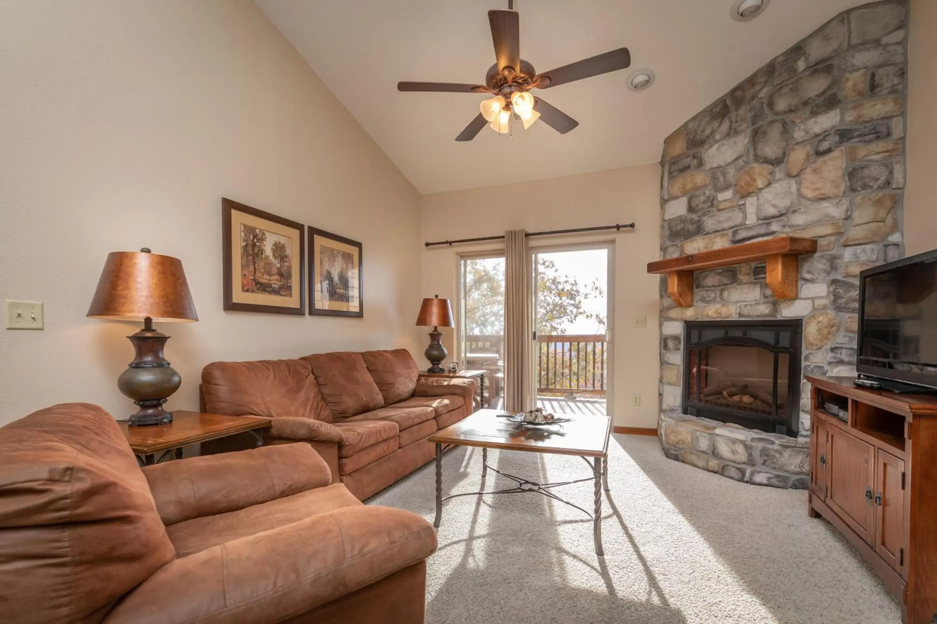 Living room, Seating Area in The Lodges at Table Rock by Capital Vacations