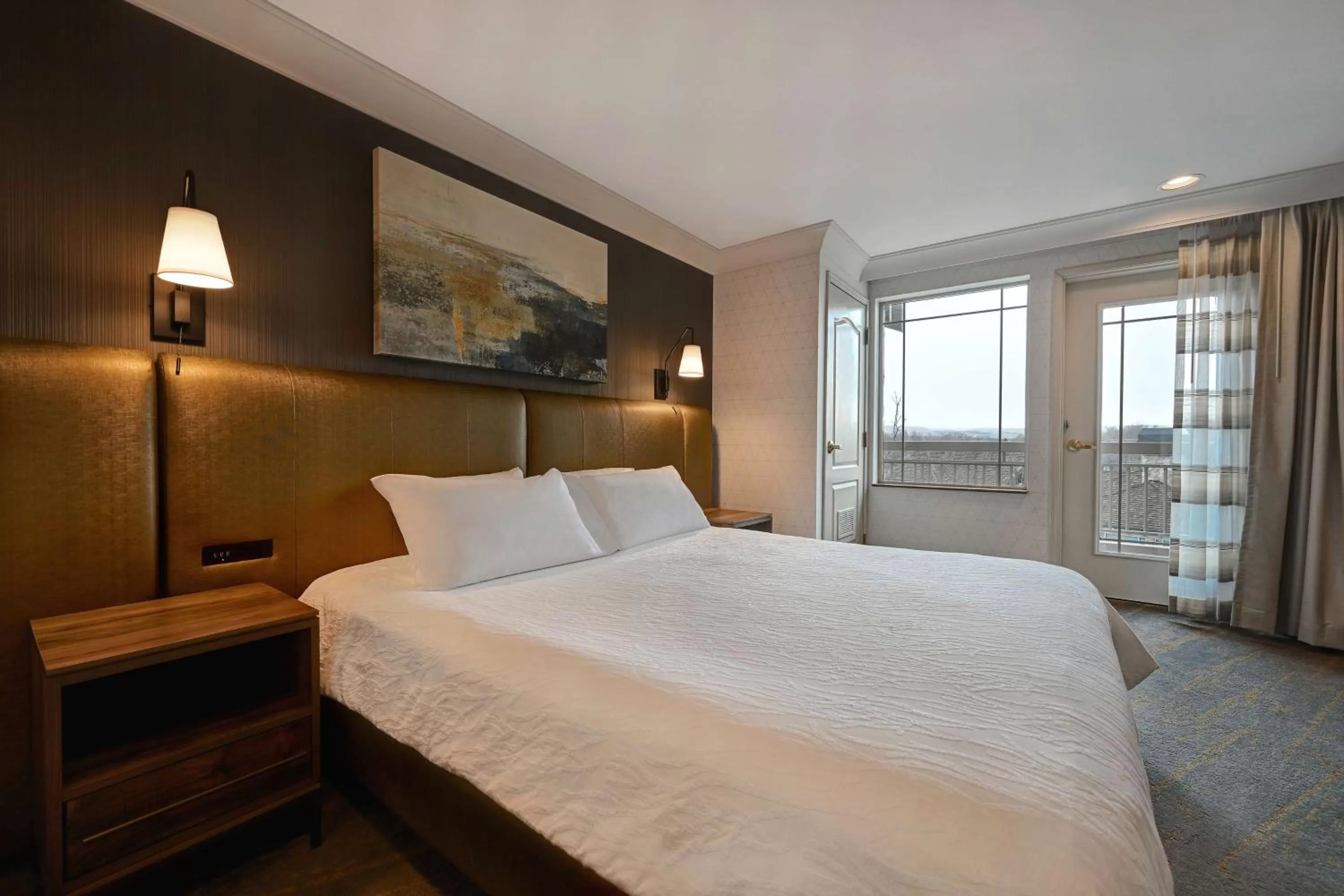 Bed in Hilton Garden Inn Boise / Eagle