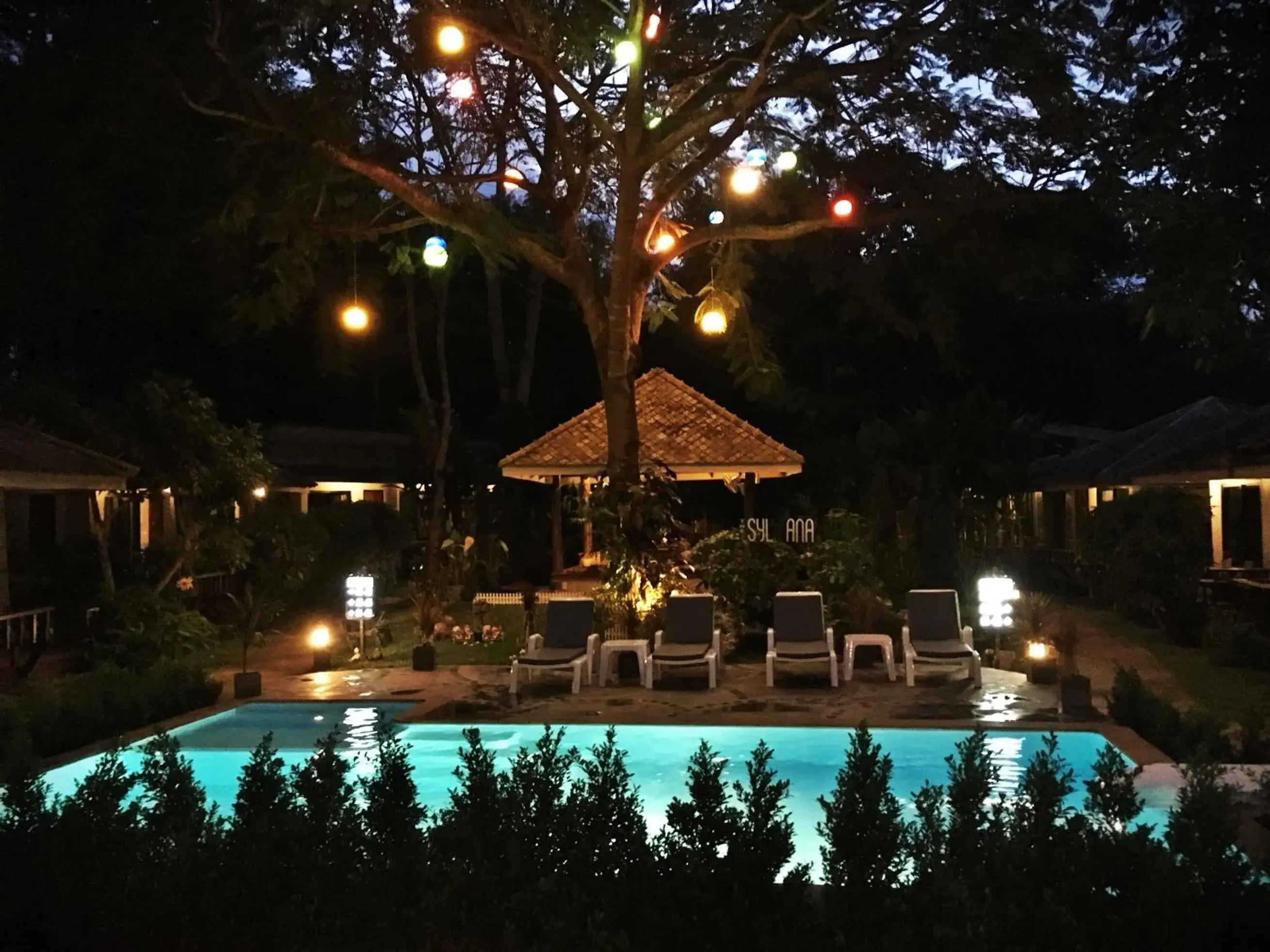 Night, Property Building in The Sylvana Pai Hotel