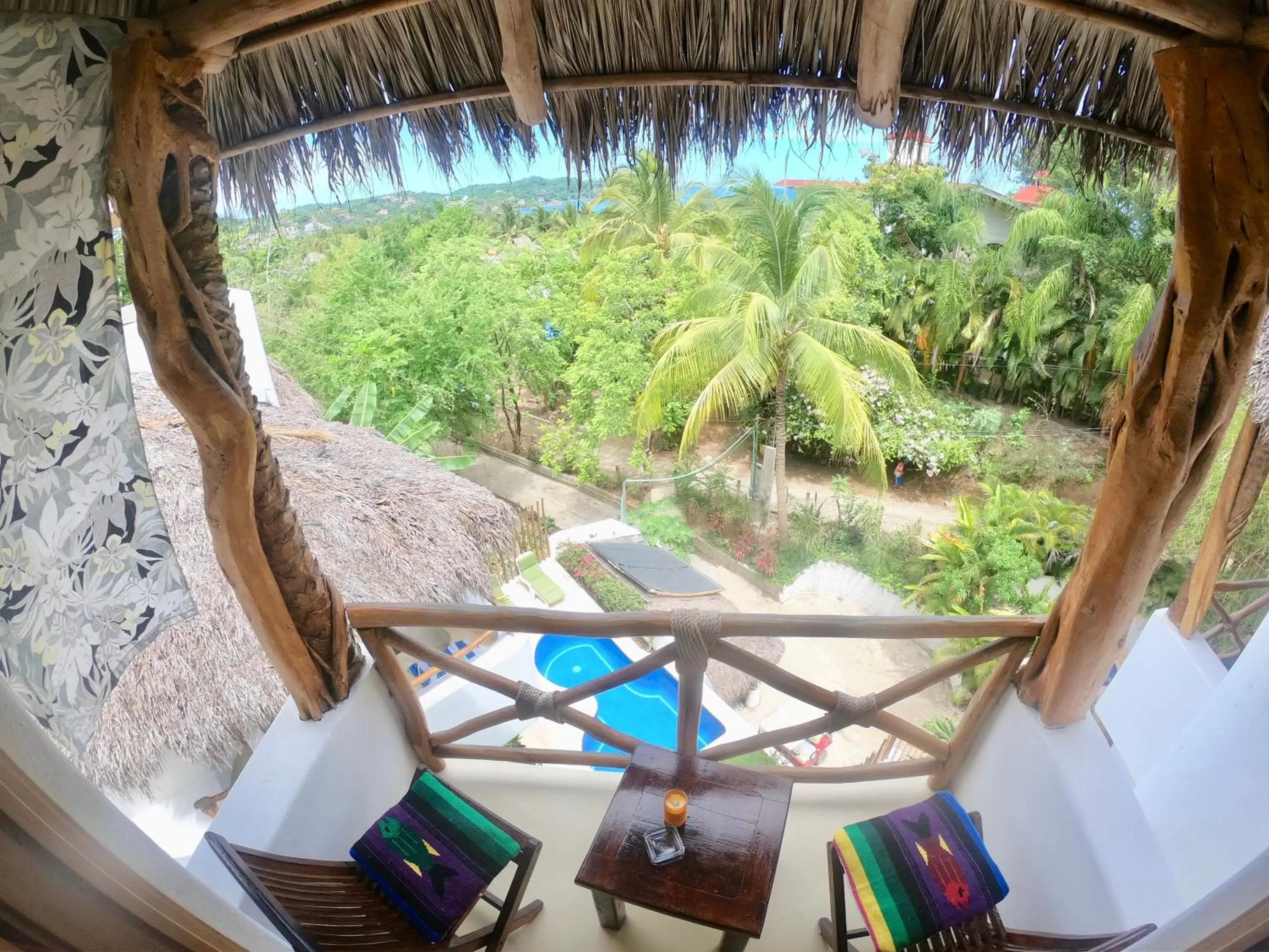 Natural landscape, Pool View in Mar y Sueños