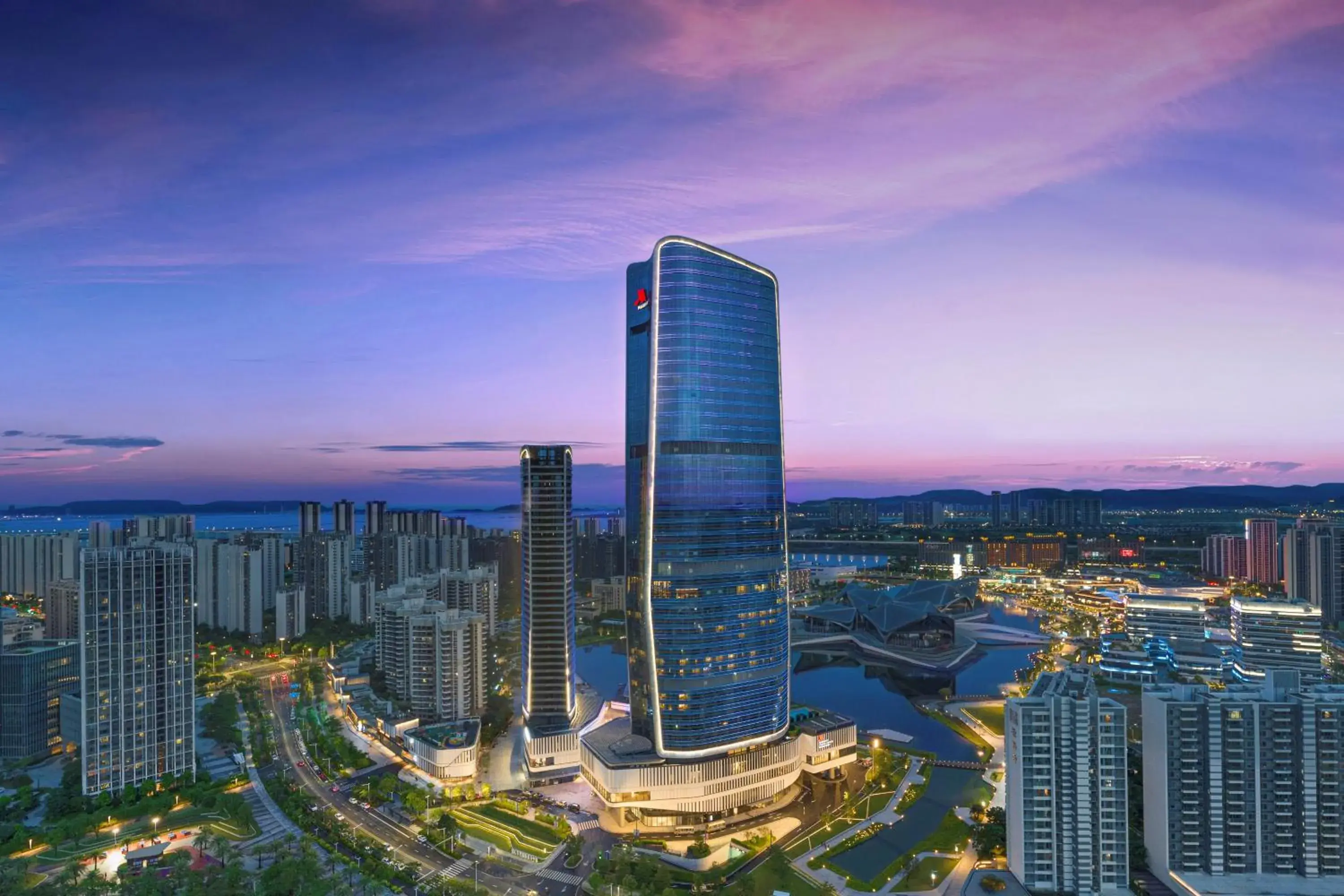 Property building, Bird's-eye View in Zhuhai Marriott Hotel Jinwan