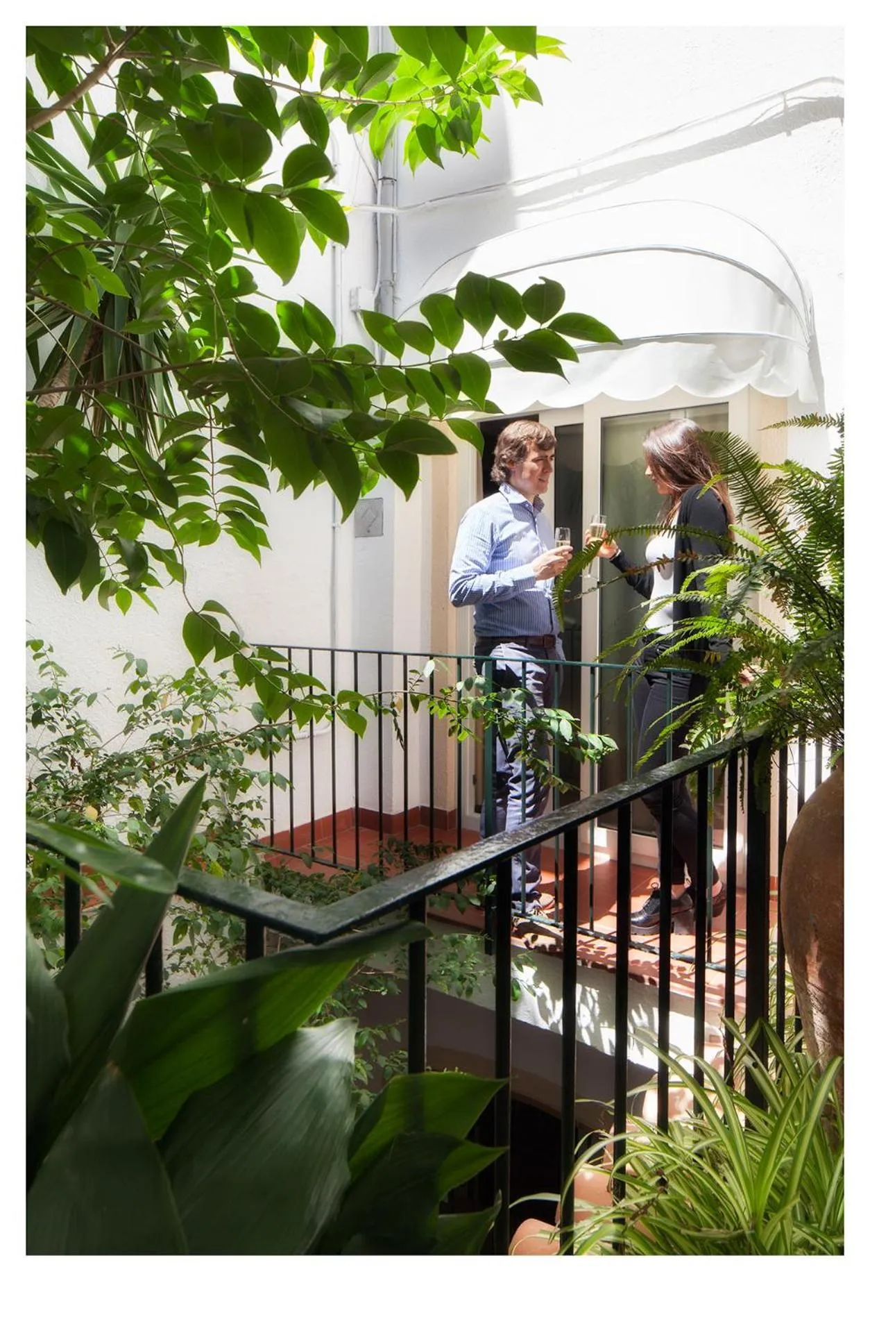 Patio in Hotel Ninays