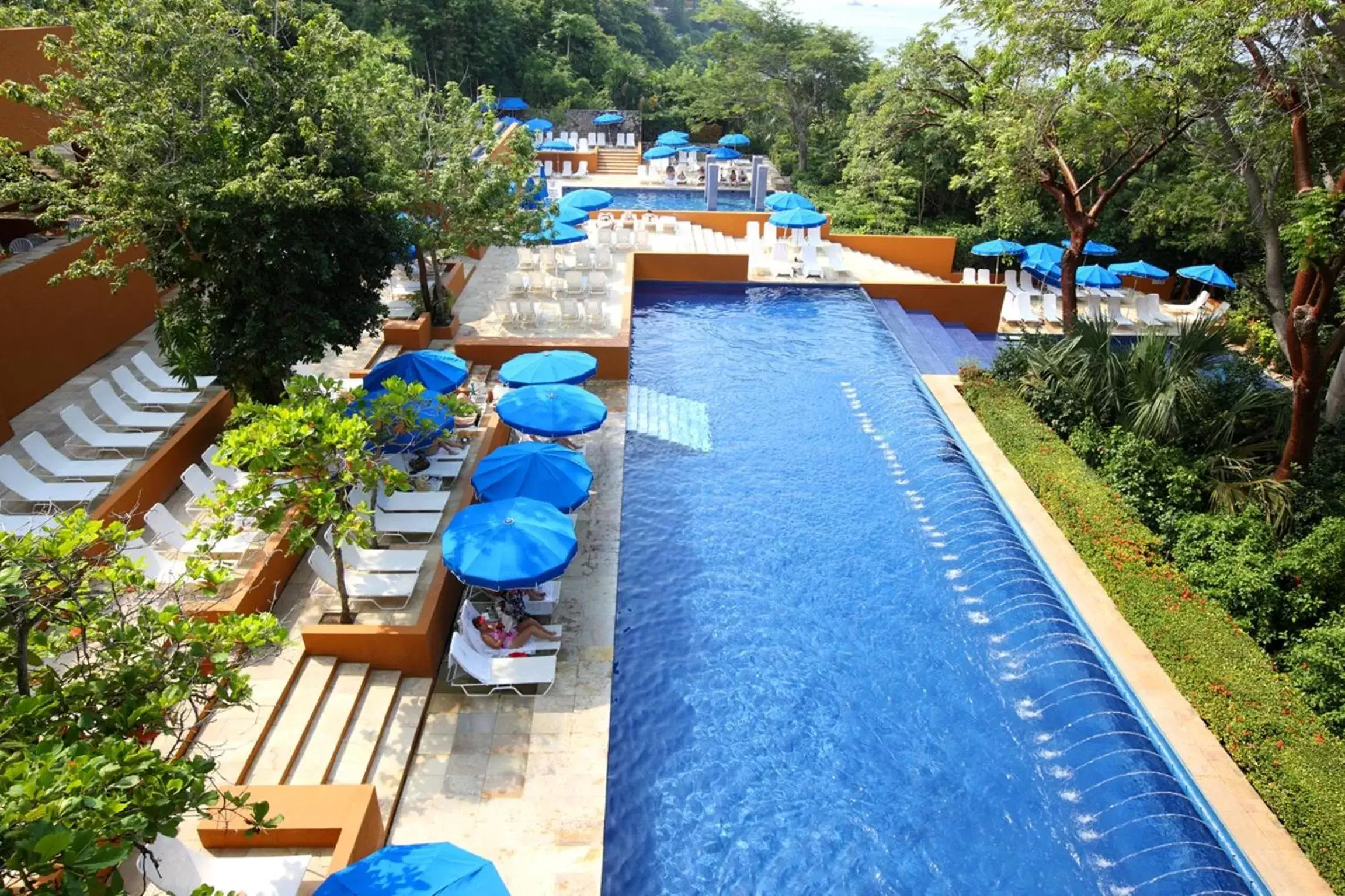 Pool View in Las Brisas Ixtapa