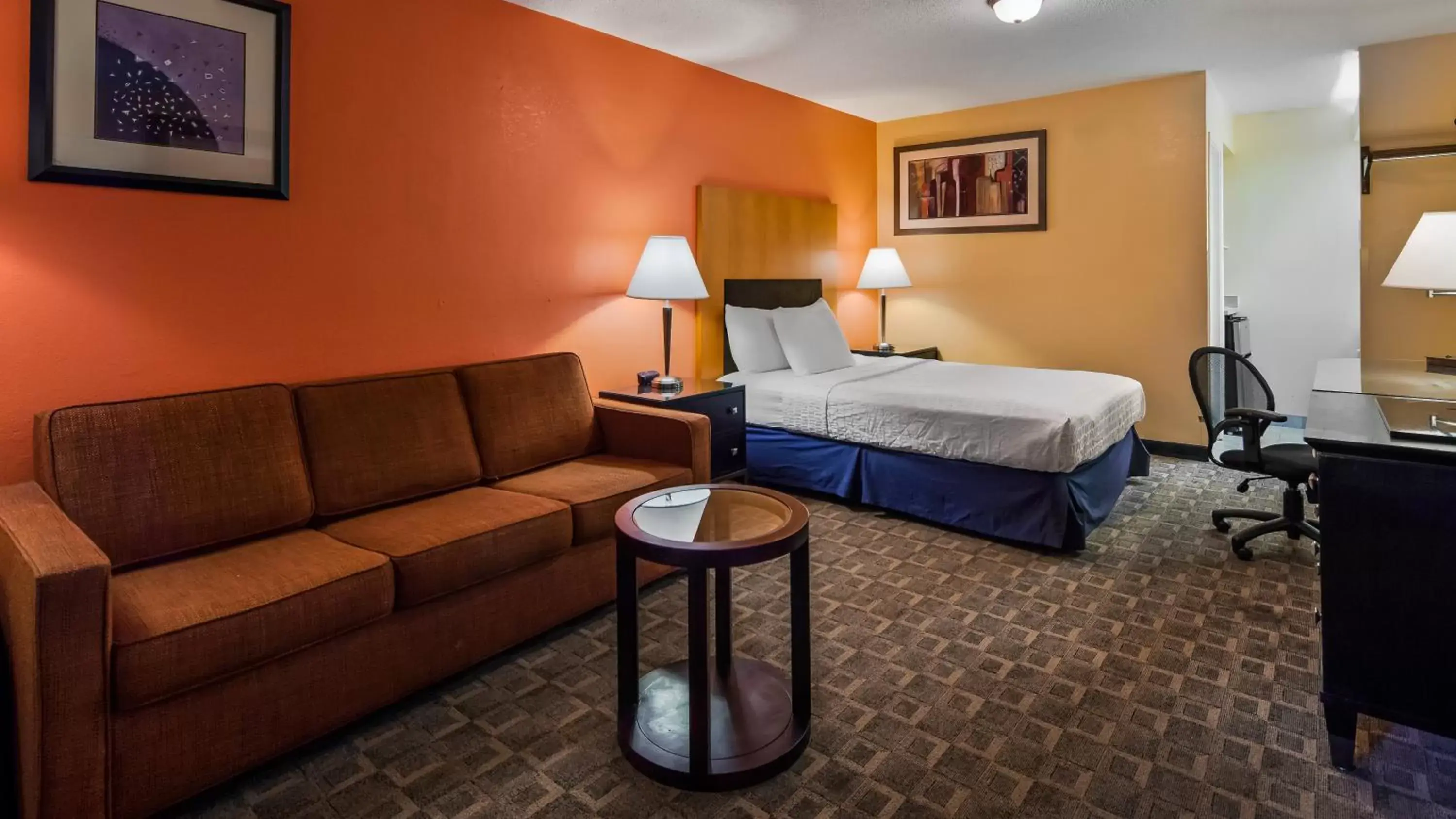 Bedroom, Bed in SureStay Plus Hotel by Best Western Fayetteville