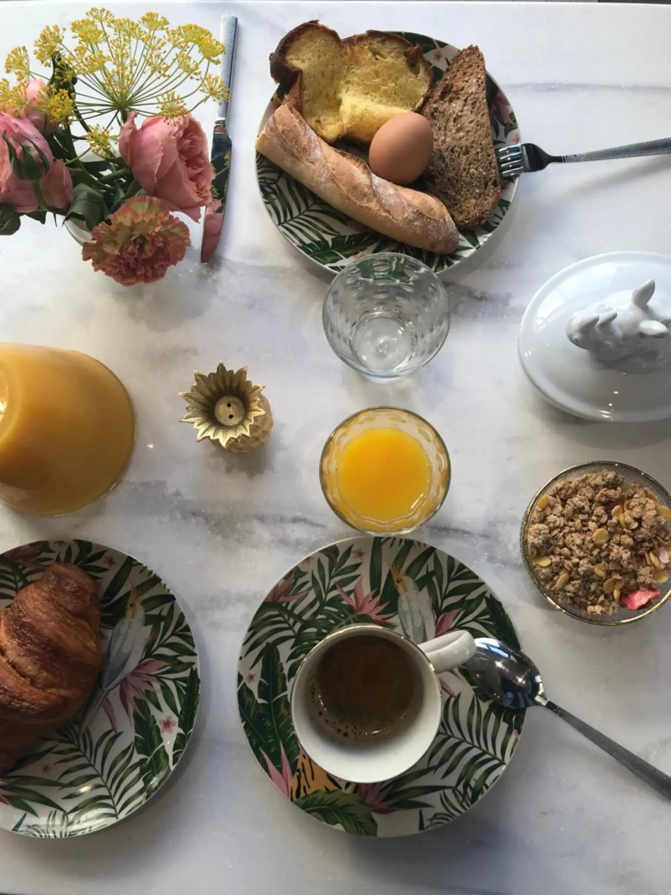 Continental breakfast, Breakfast in Hôtel Cosmopolitain