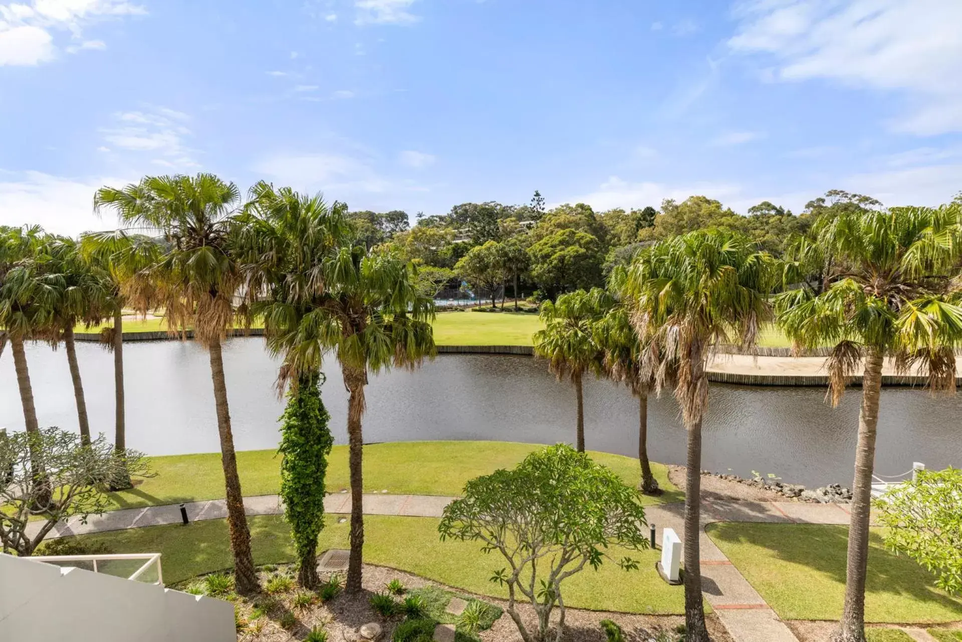 Lake view in Charlesworth Bay Beach Resort