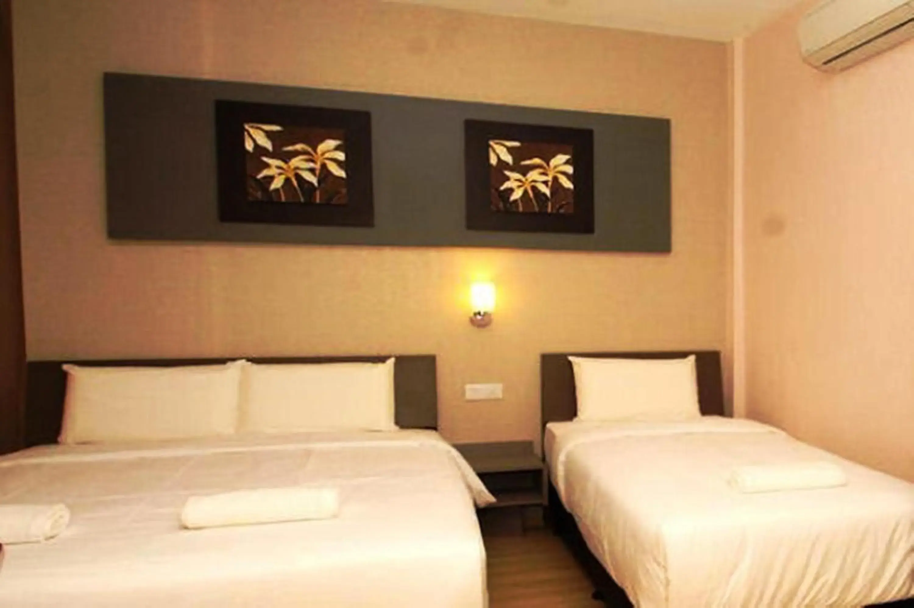 Bed in Ipoh Boutique Hotel