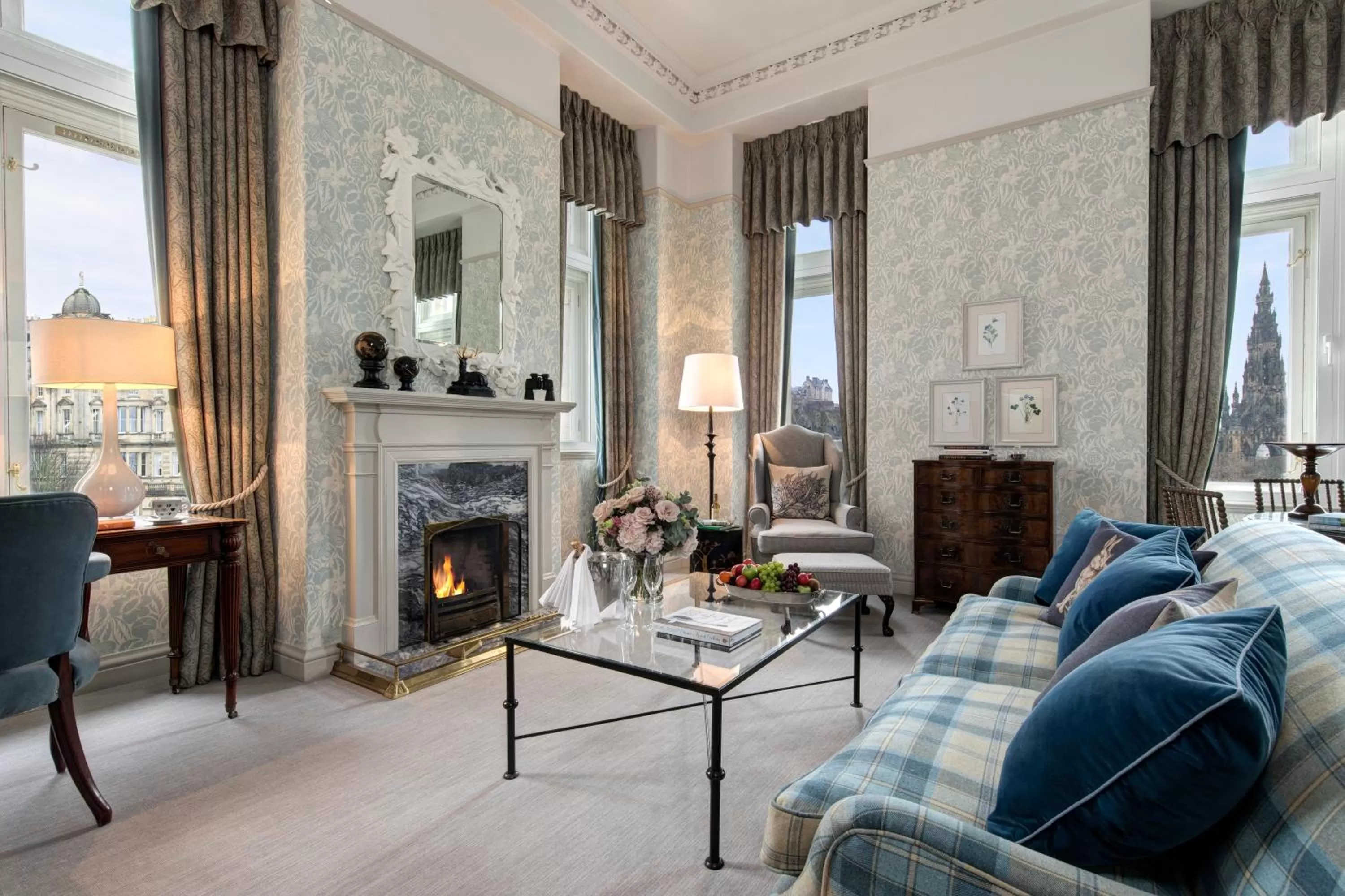 Living room in The Balmoral Hotel