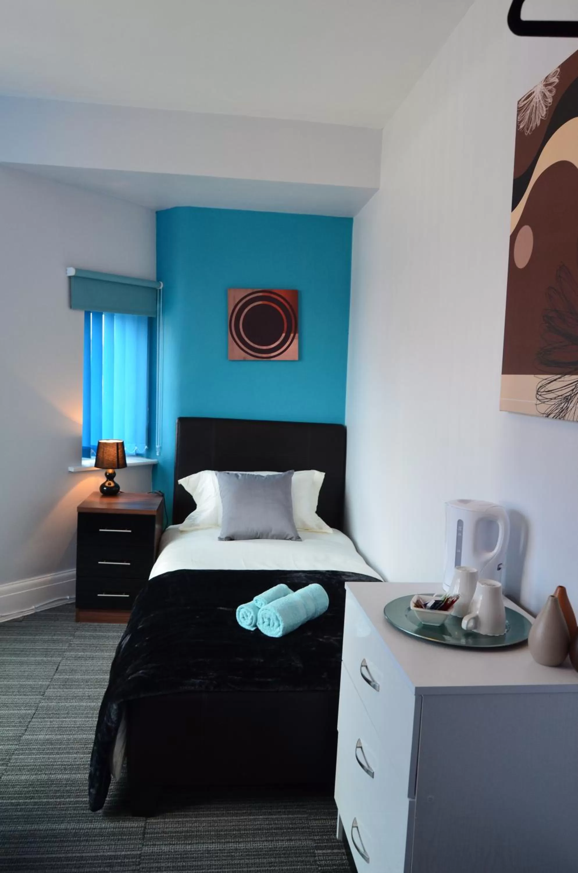 Bed in Old Trafford Guest House