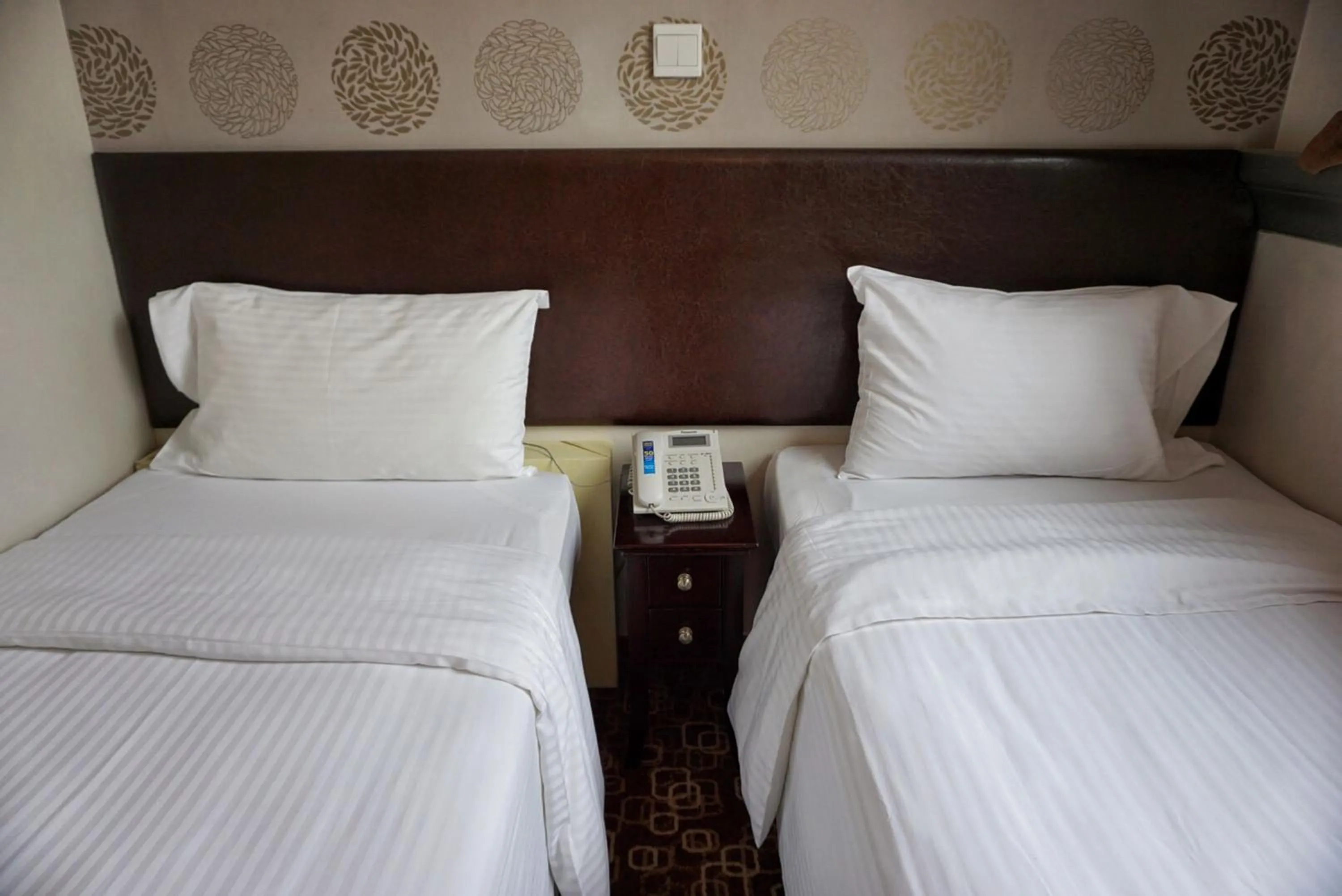 Bed in Lander Hotel Prince Edward