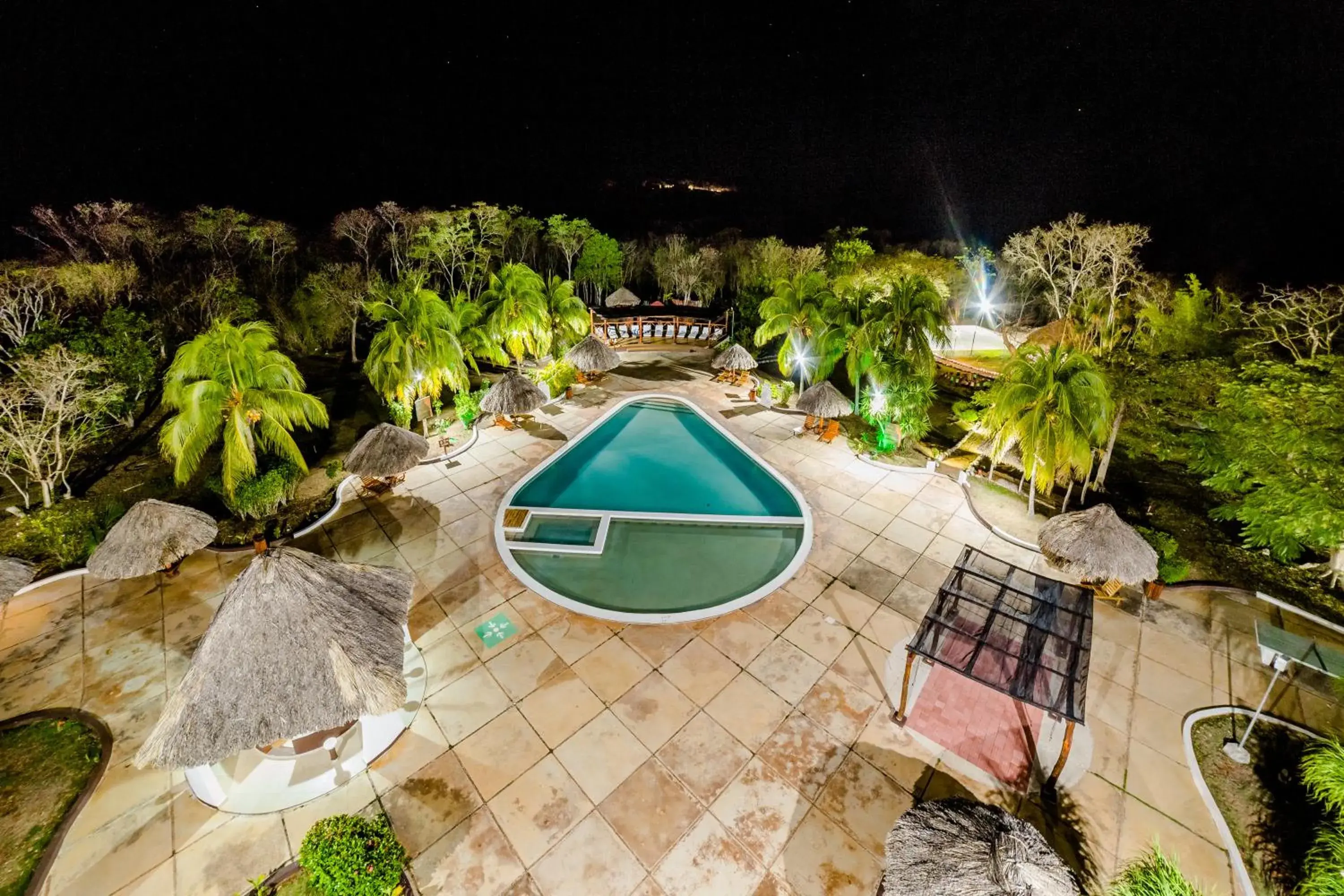 Swimming pool, Pool View in Uxmal Resort Maya