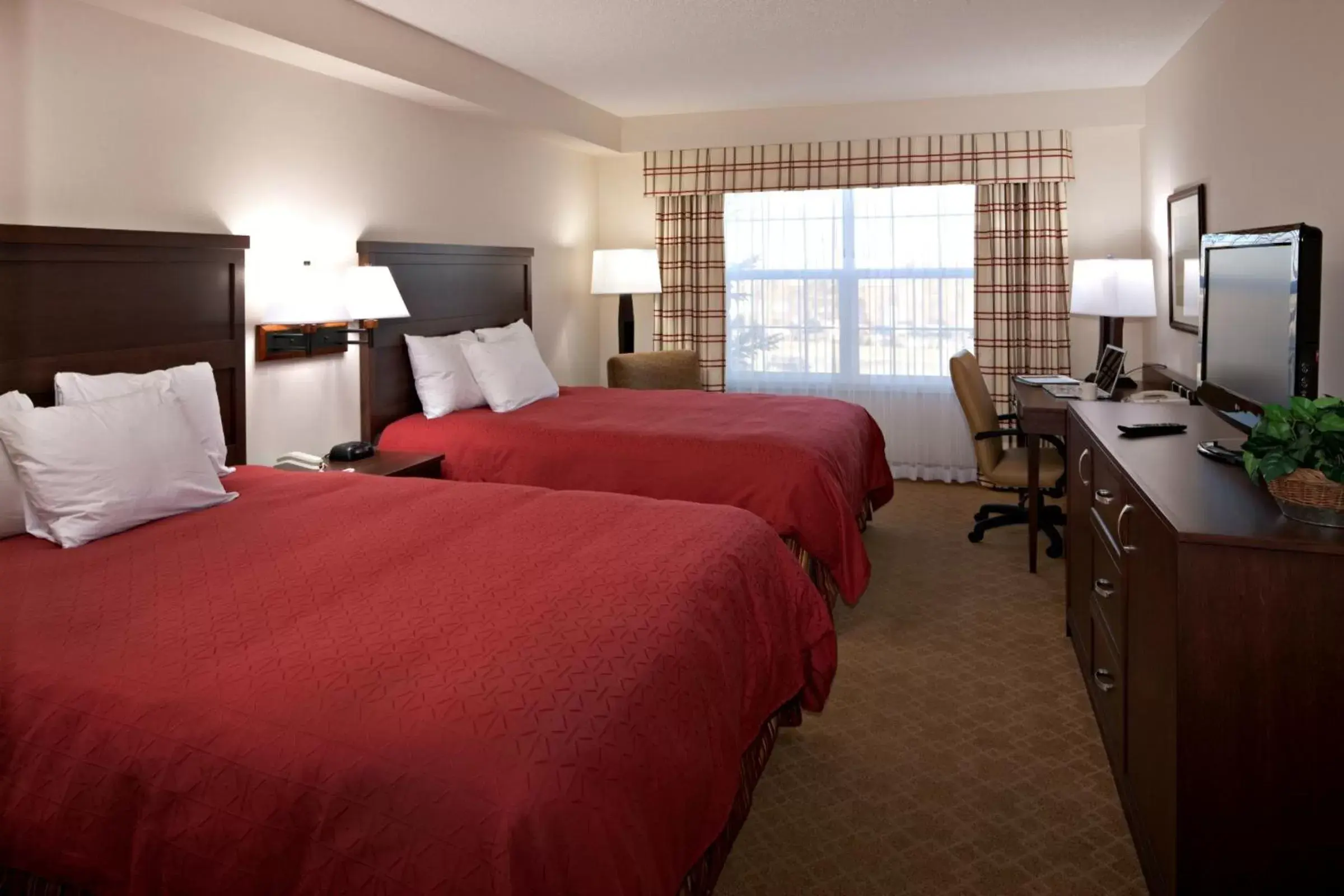 Queen Room with Two Queen Beds - Non-Smoking in Country Inn & Suites by Radisson, Calgary-Northeast