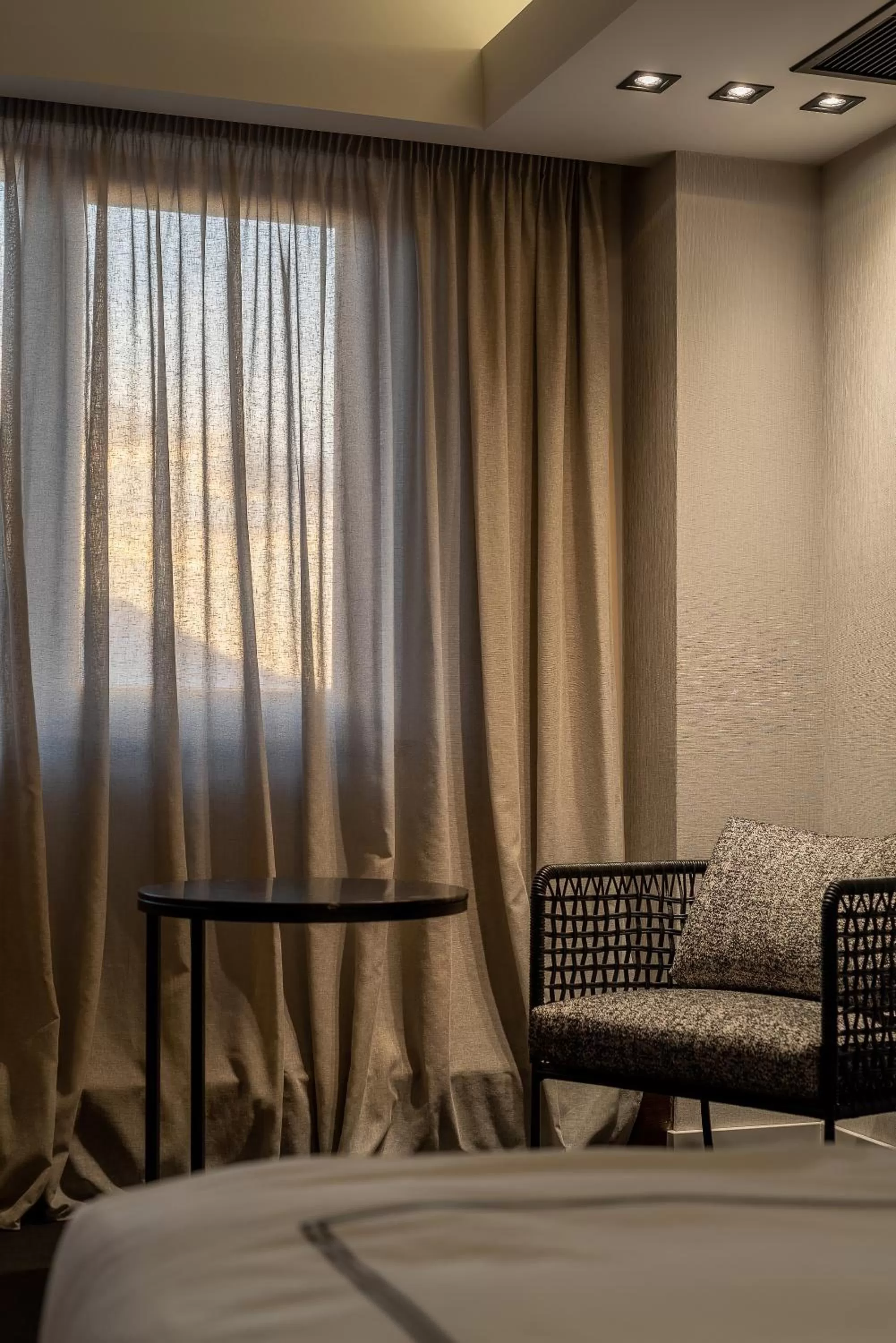 Seating area, Bed in Hotel VEGA Sofia