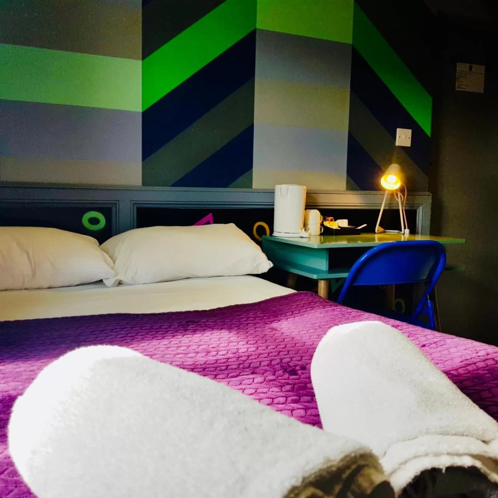 Bed in KX Rooms Kings Cross