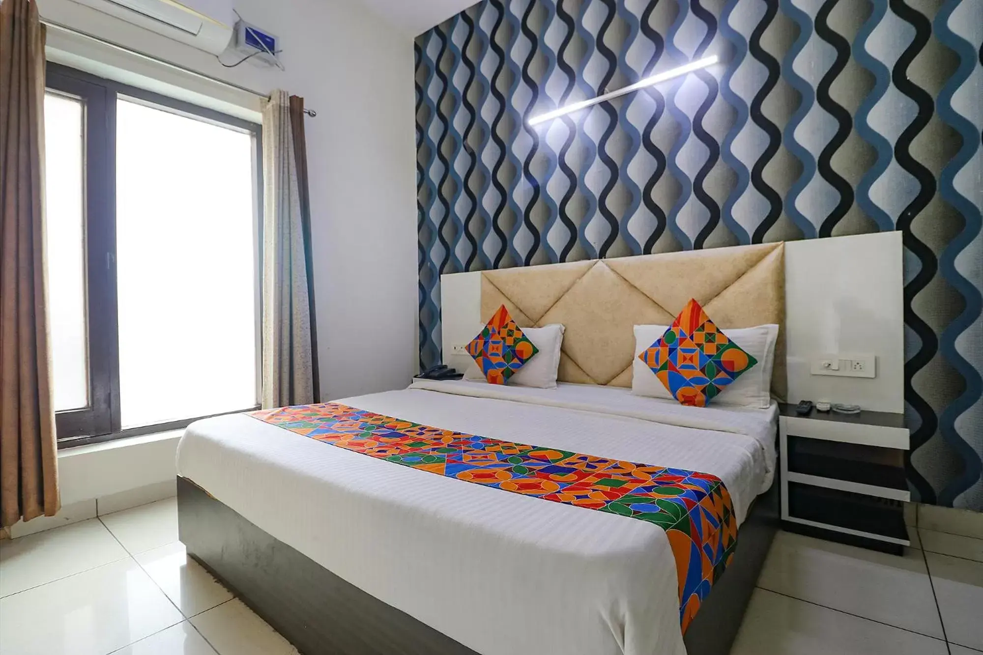 Bed in FabHotel K9 Bed in FabHotel K9