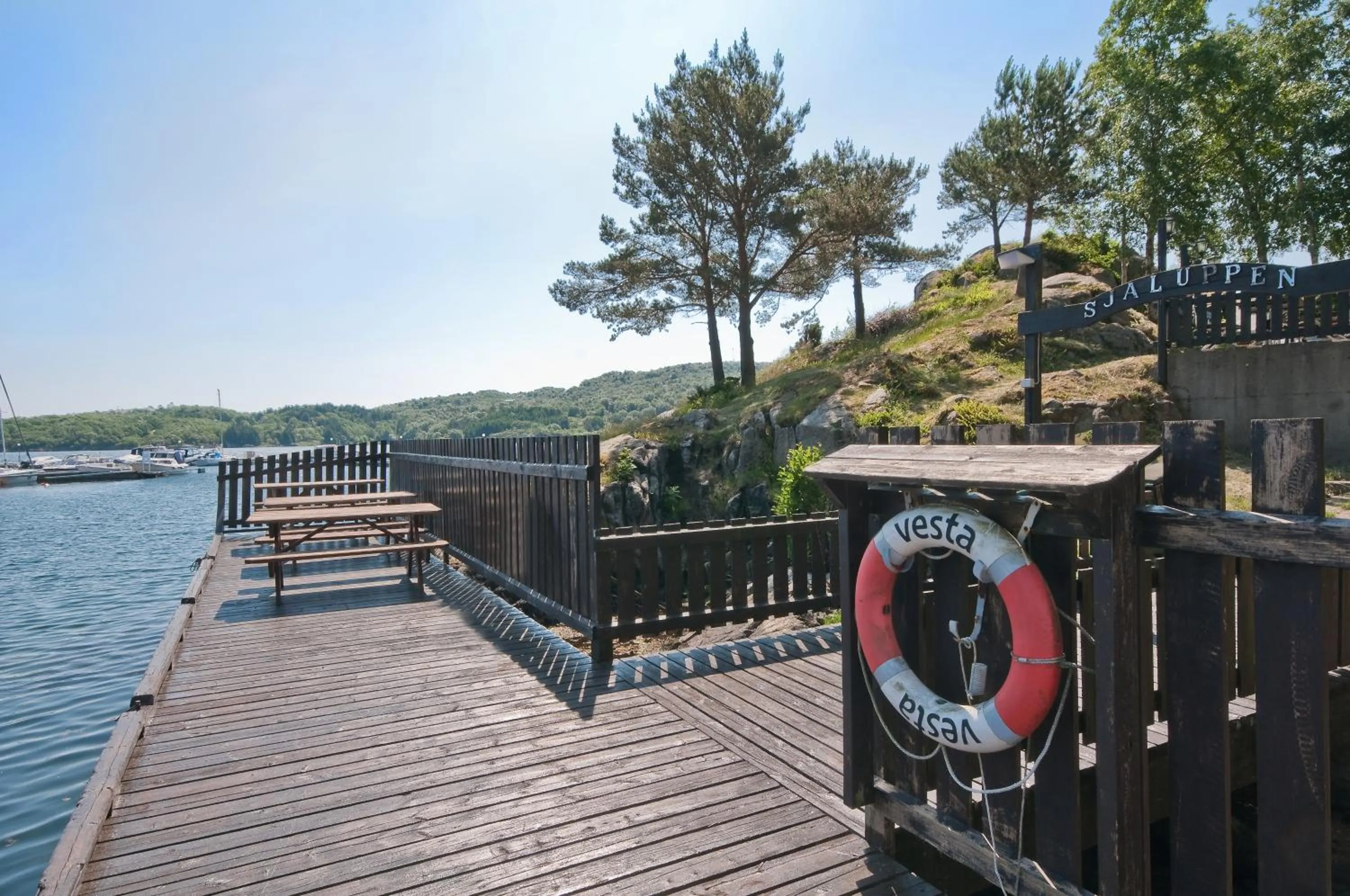 Patio in Farsund Fjordhotel
