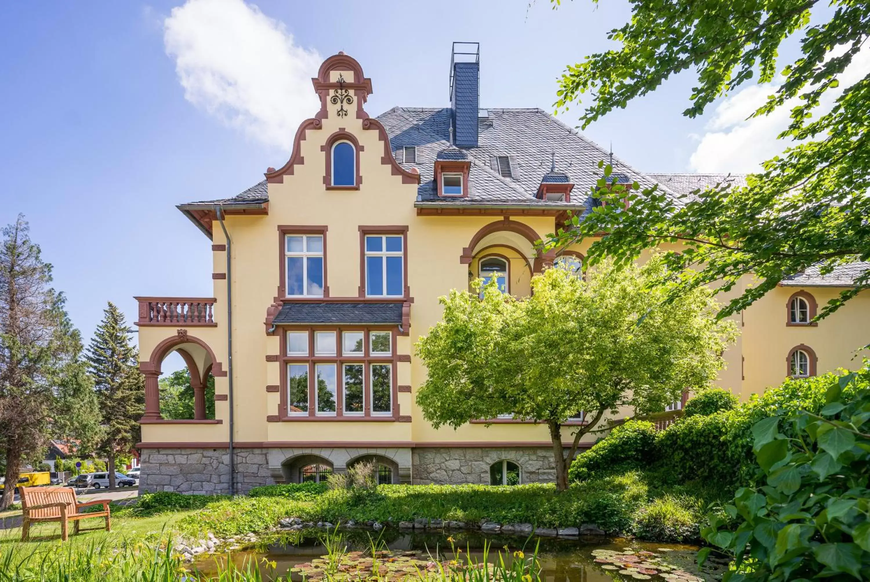 Property Building in Hotel Erbprinzenpalais