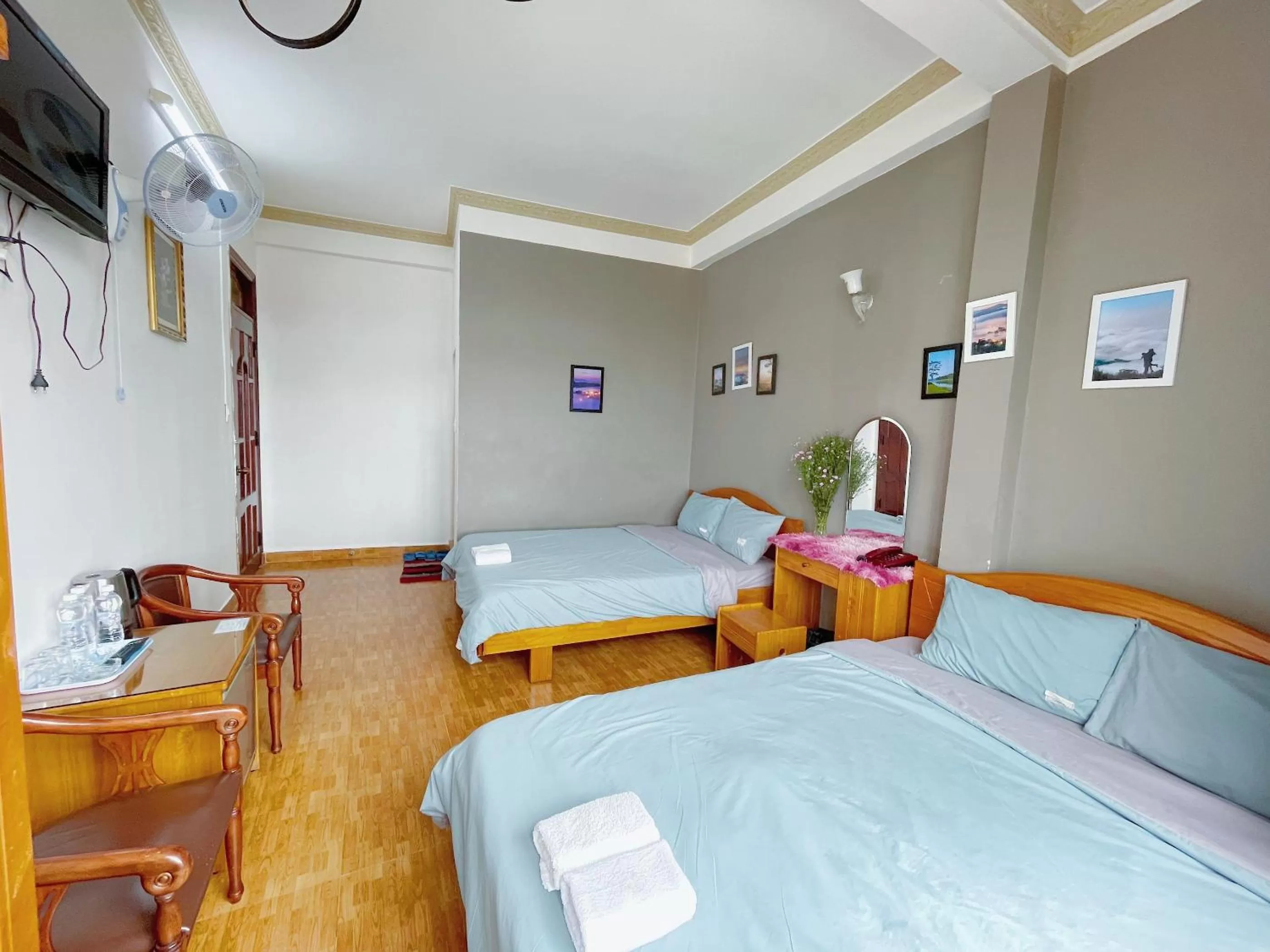 Bed in Anh Hào Hotel