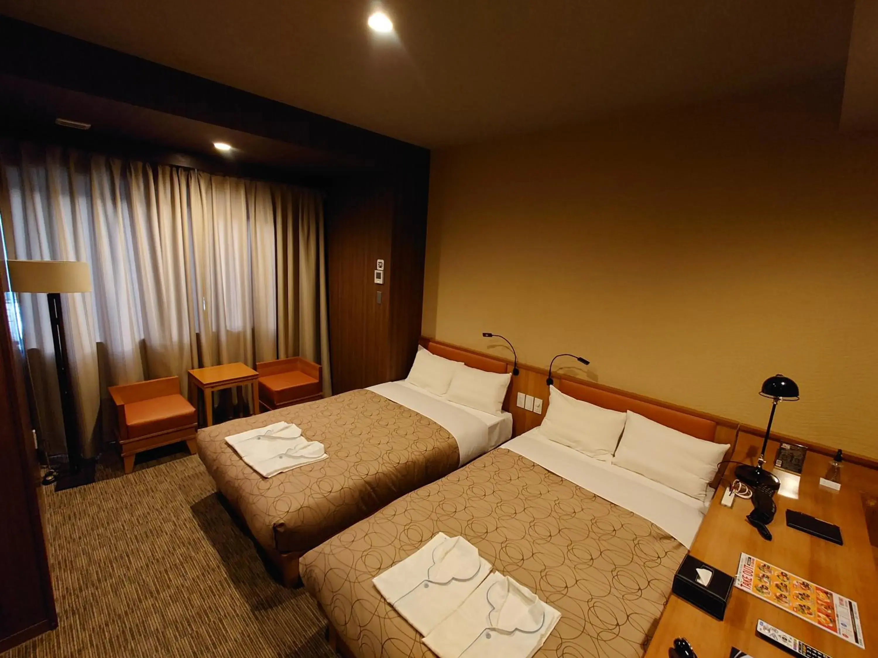 Bed in Hotel Relief Sapporo Susukino