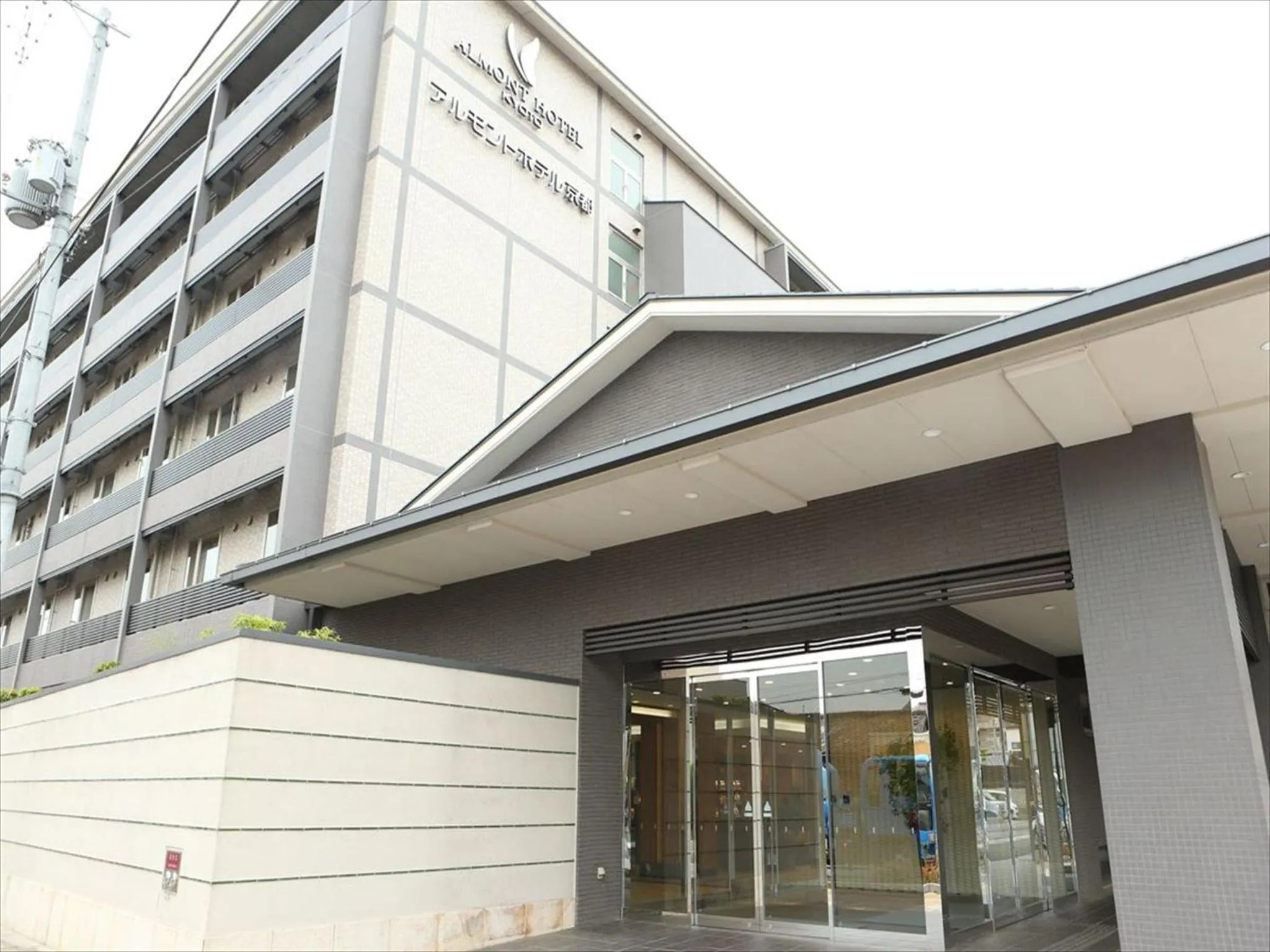 Facade/entrance in Almont Hotel Kyoto