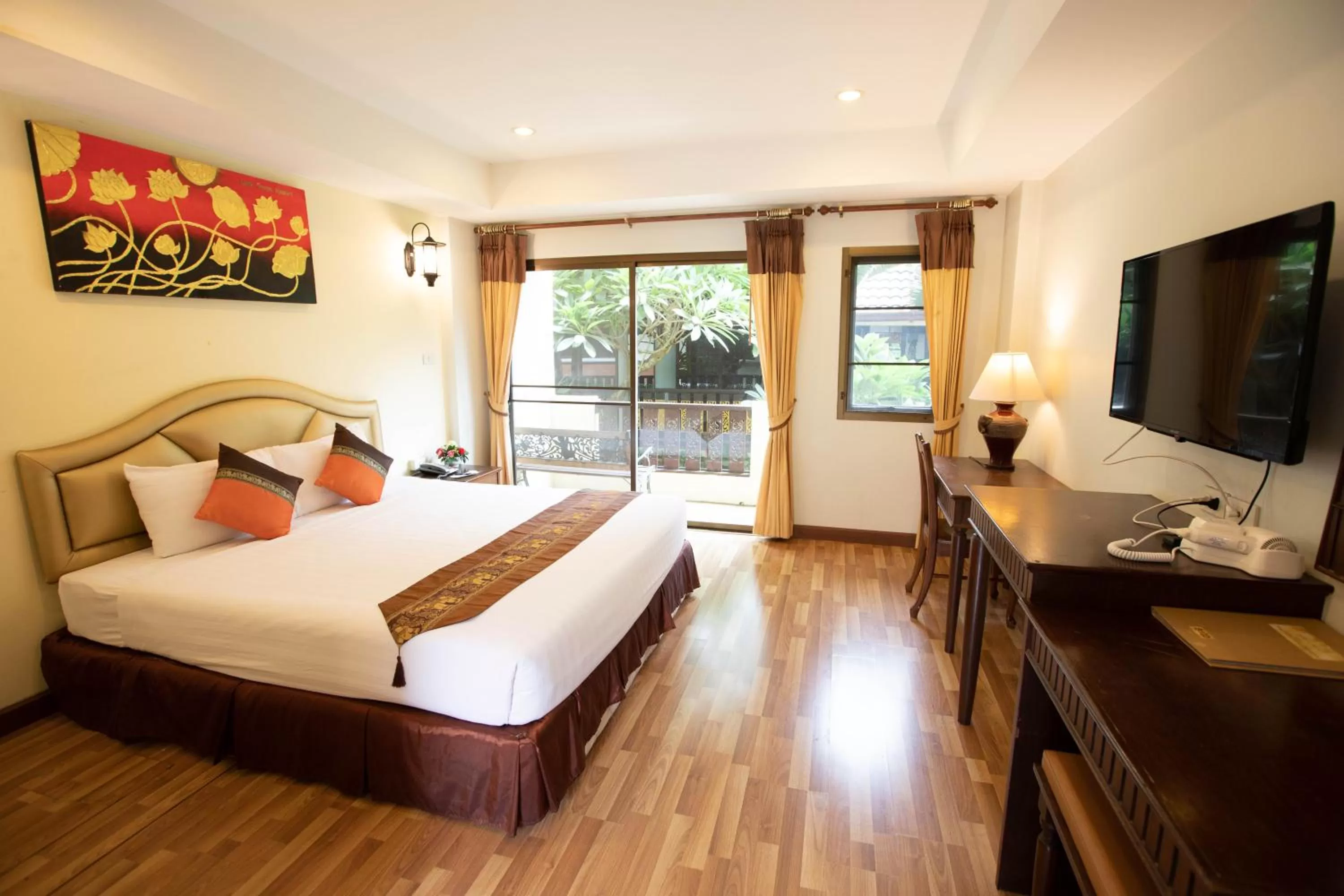 Bedroom, Bed in Luckswan Resort Chiang Rai - SHA Extra Plus