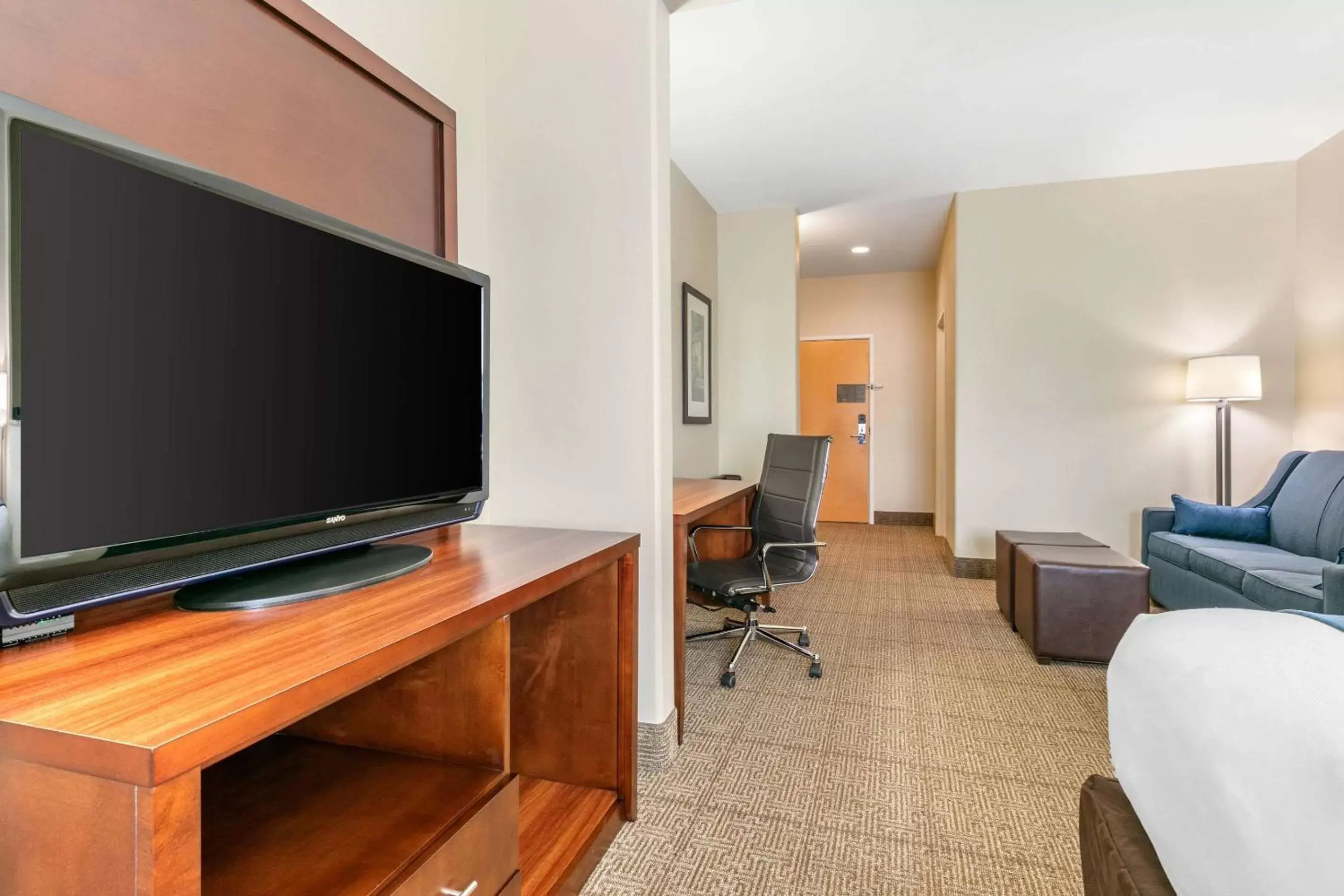 Photo of the whole room, TV/Entertainment Center in Comfort Suites Batesville