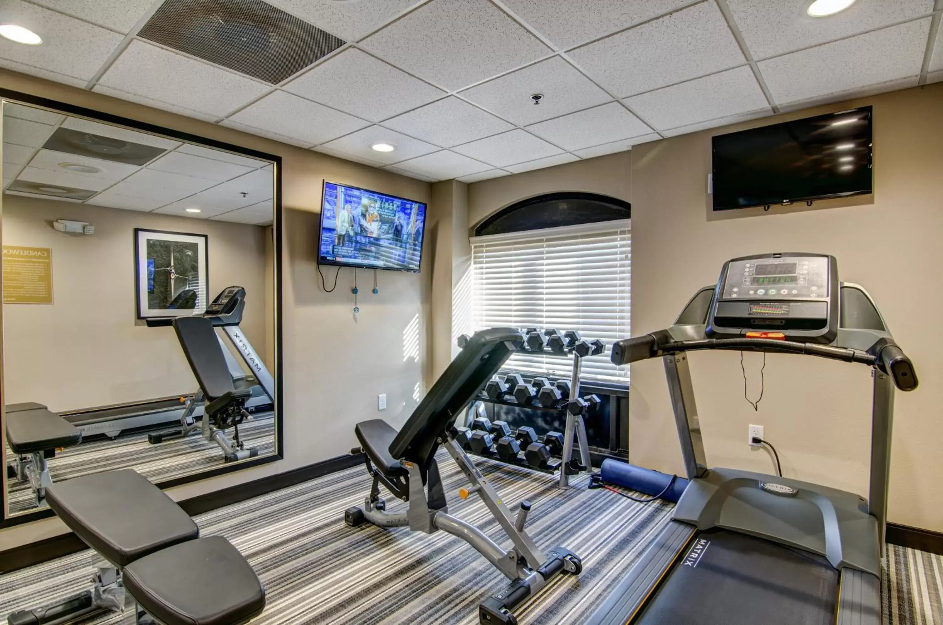 Fitness centre/facilities, Fitness Center/Facilities in Candlewood Suites Richmond - West Broad, an IHG Hotel