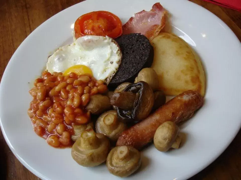 Breakfast, Food in Traquair Arms Hotel