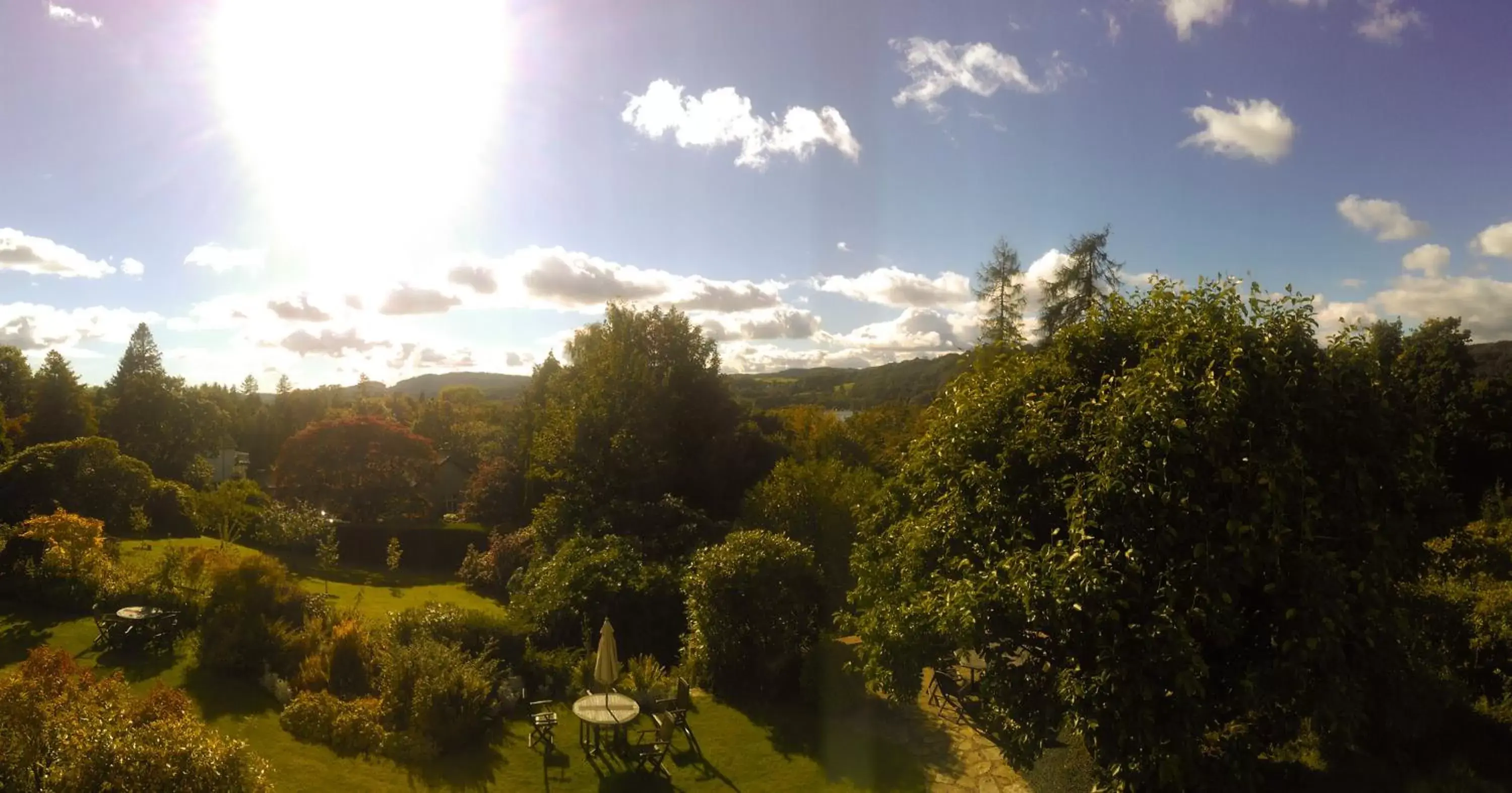 Garden in Lindeth Howe