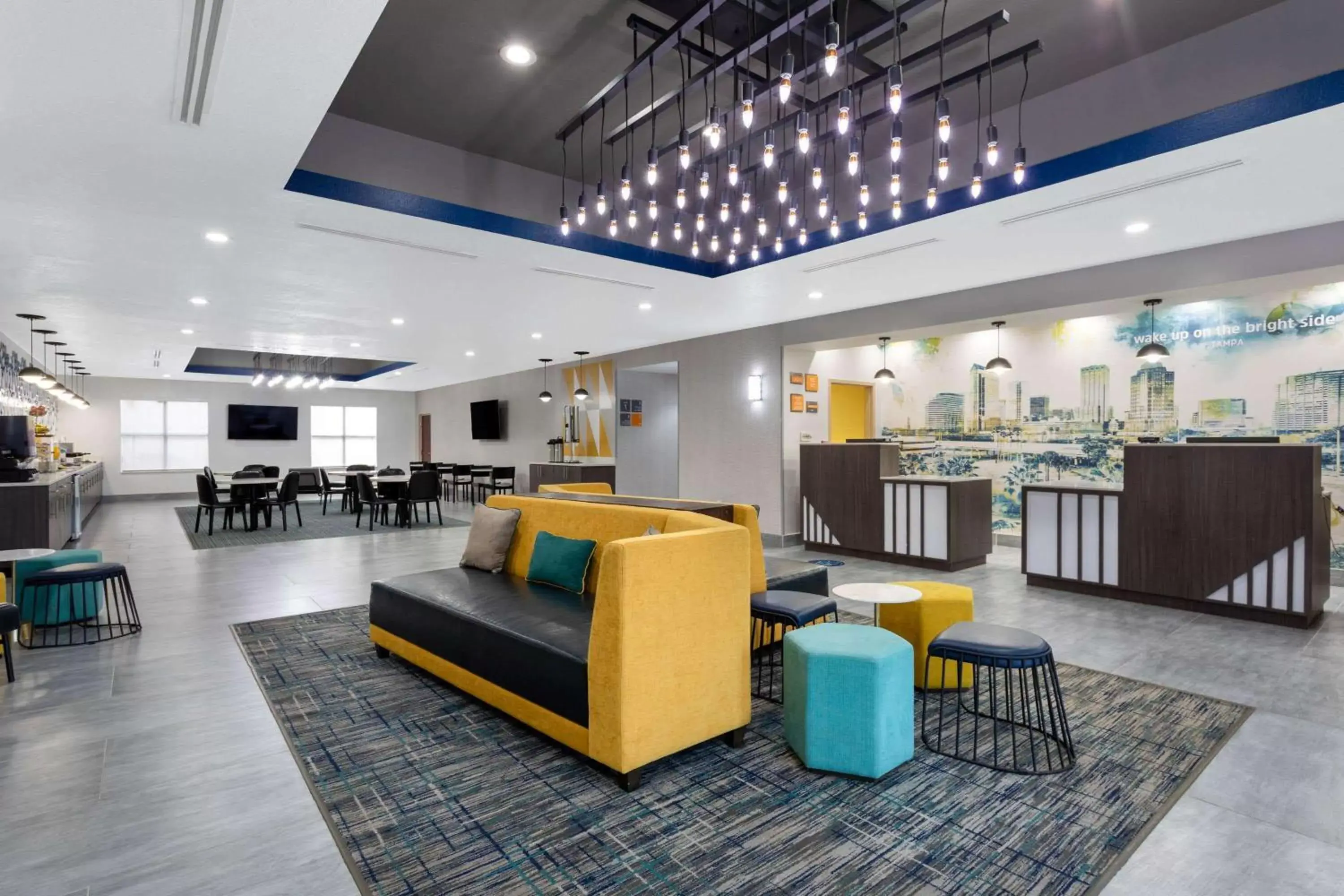 Lobby or reception, Lobby/Reception in La Quinta by Wyndham Tampa Central