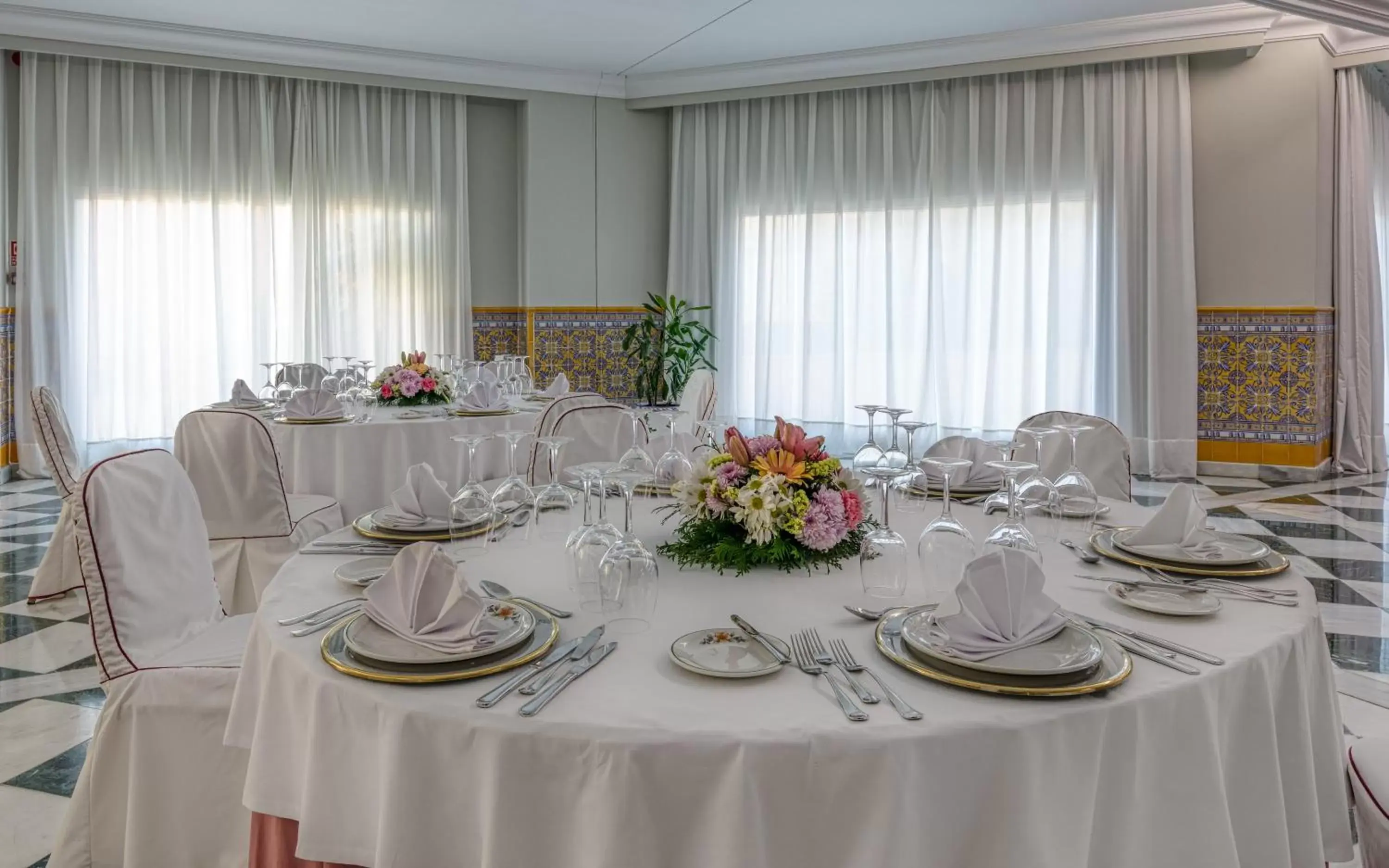 Decorative detail, Banquet Facilities in Senator Marbella Spa Hotel