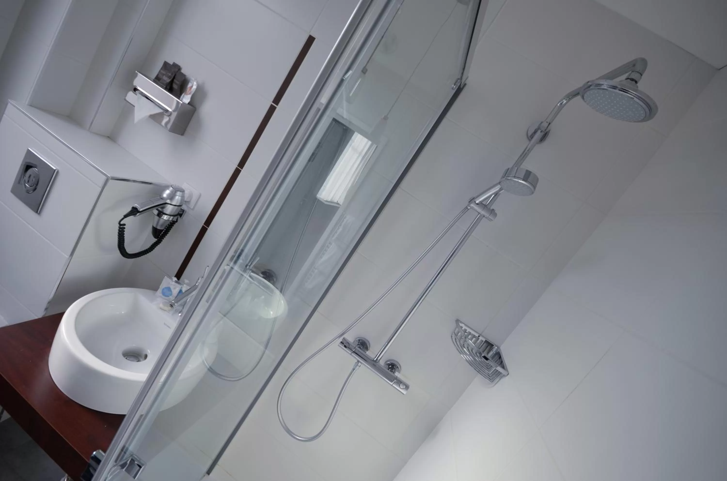 Shower in Best Western Dijon Centre Gare