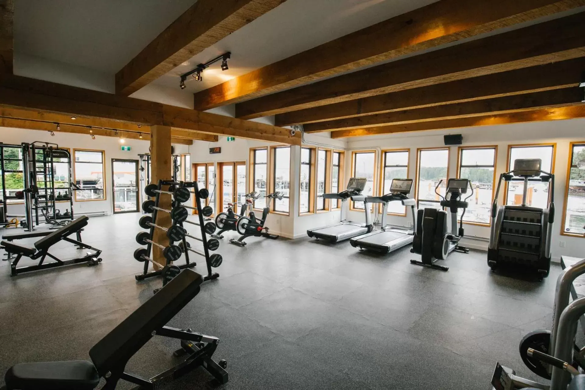 Fitness centre/facilities, Fitness Center/Facilities in Tofino Resort + Marina