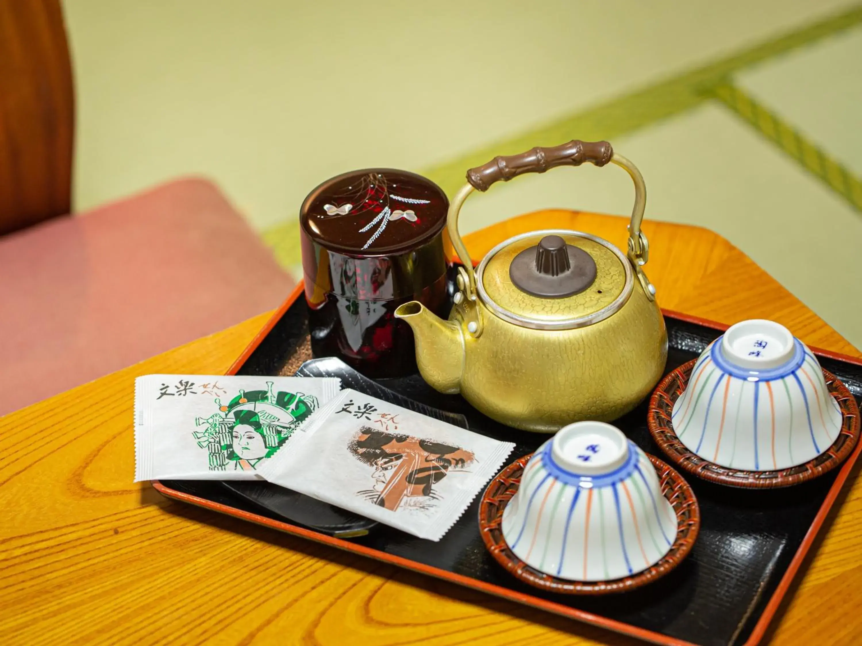 Food and drinks in Kaneyoshi Ryokan Hotel