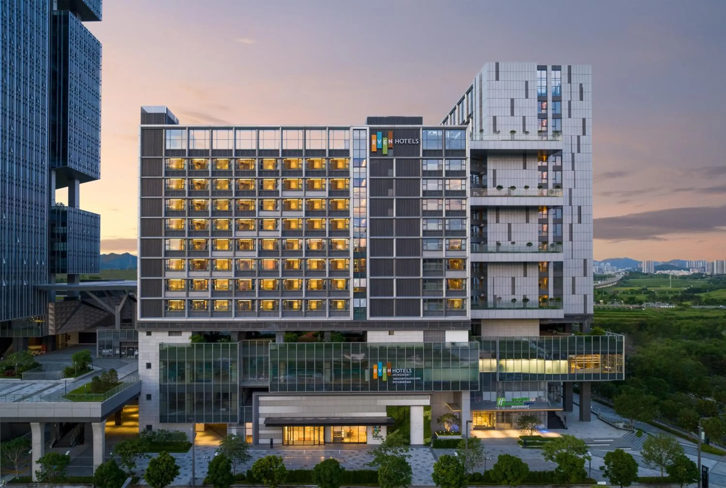 Property Building in EVEN Hotels Shenzhen Guangming Cloud Park, an IHG Hotel