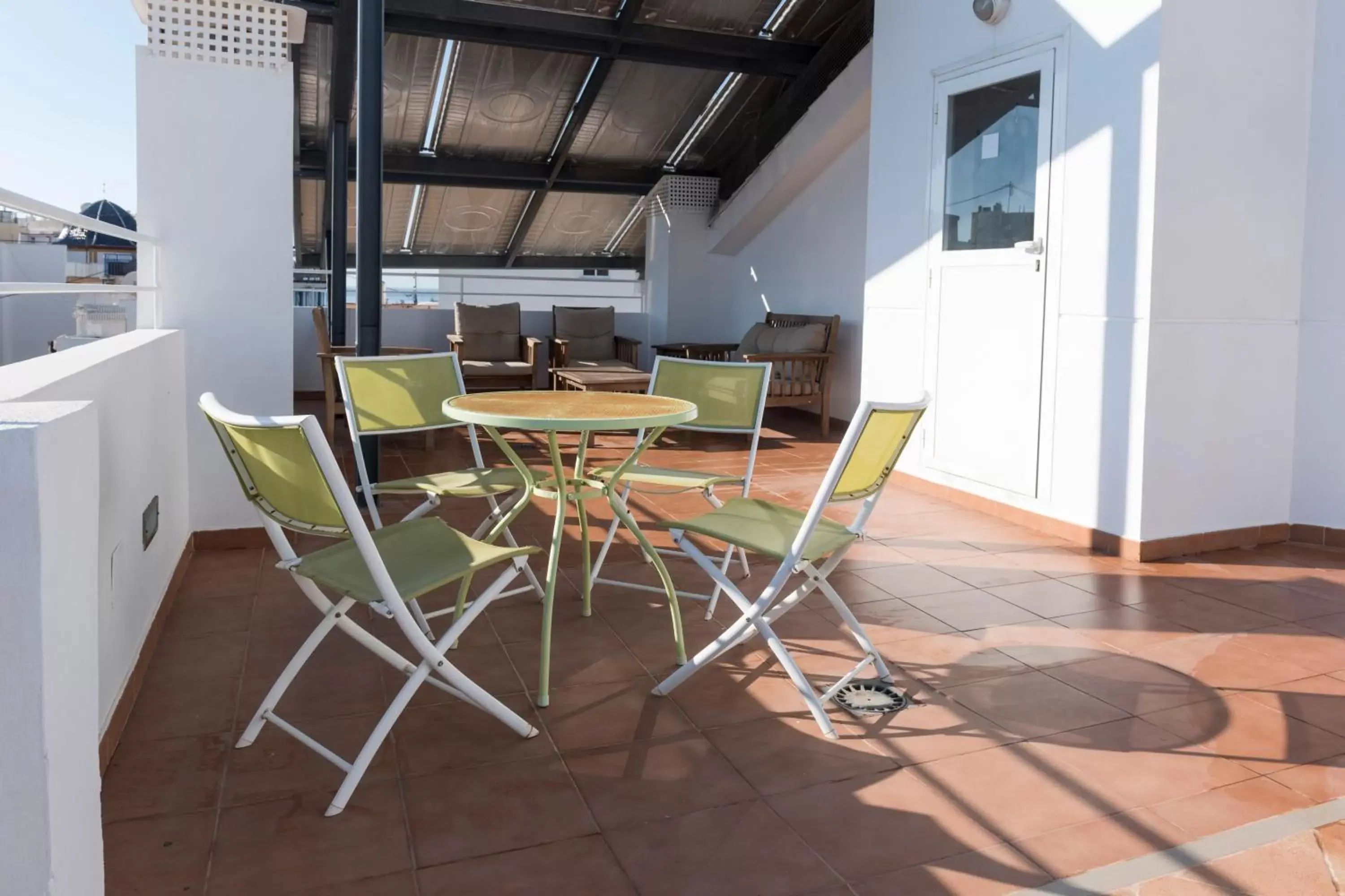 Property building, Balcony/Terrace in Hotel Roca-Mar