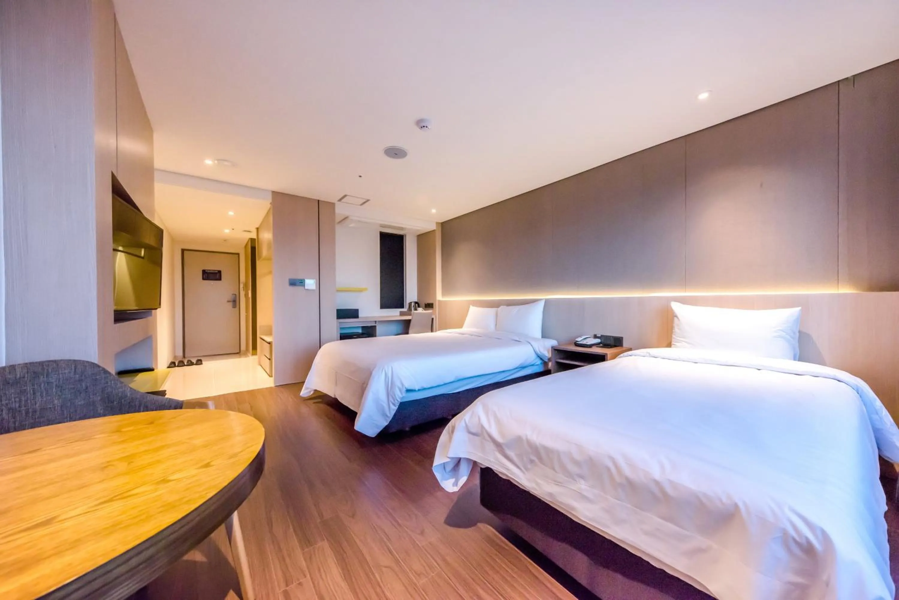 Bed in The First70 Hotel