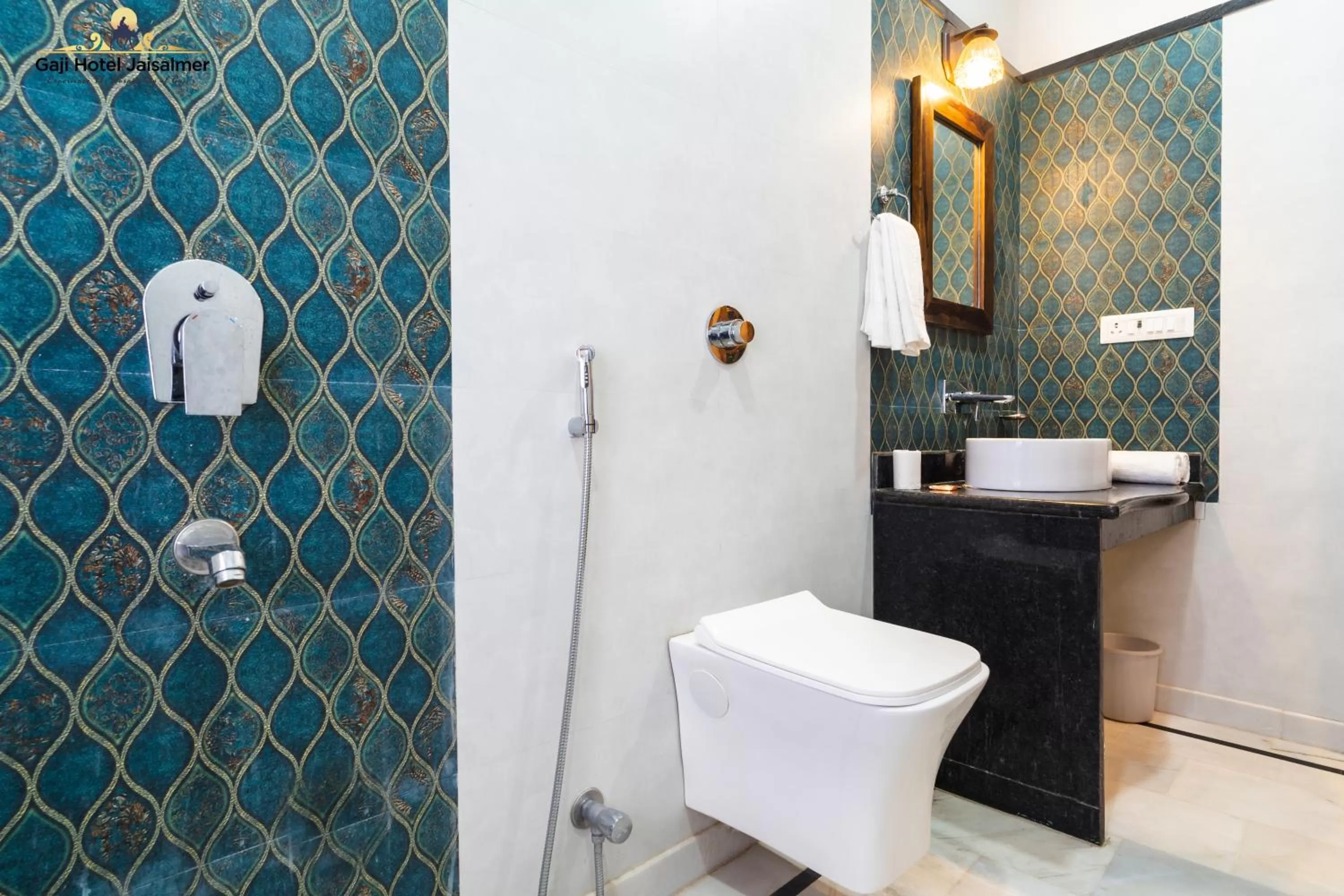 Bathroom in Gaji Hotel Jaisalmer